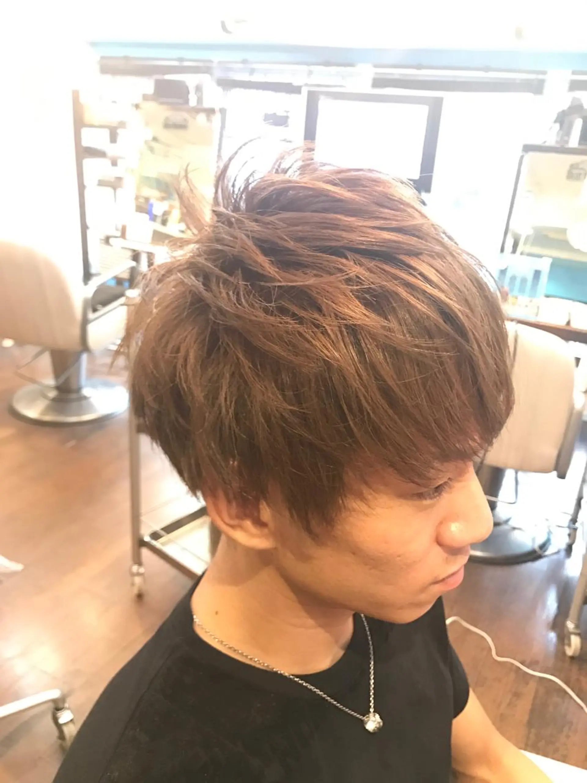 ショート カラー メンズ ma-pa TAKESHIのヘアスタイル