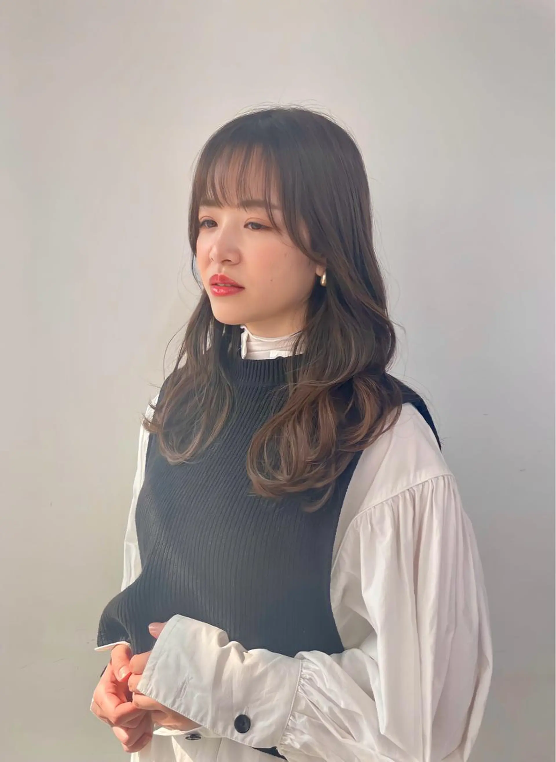 ロング 艶カラー/顔周り🌸 自由が丘/工藤さくらのヘアスタイル