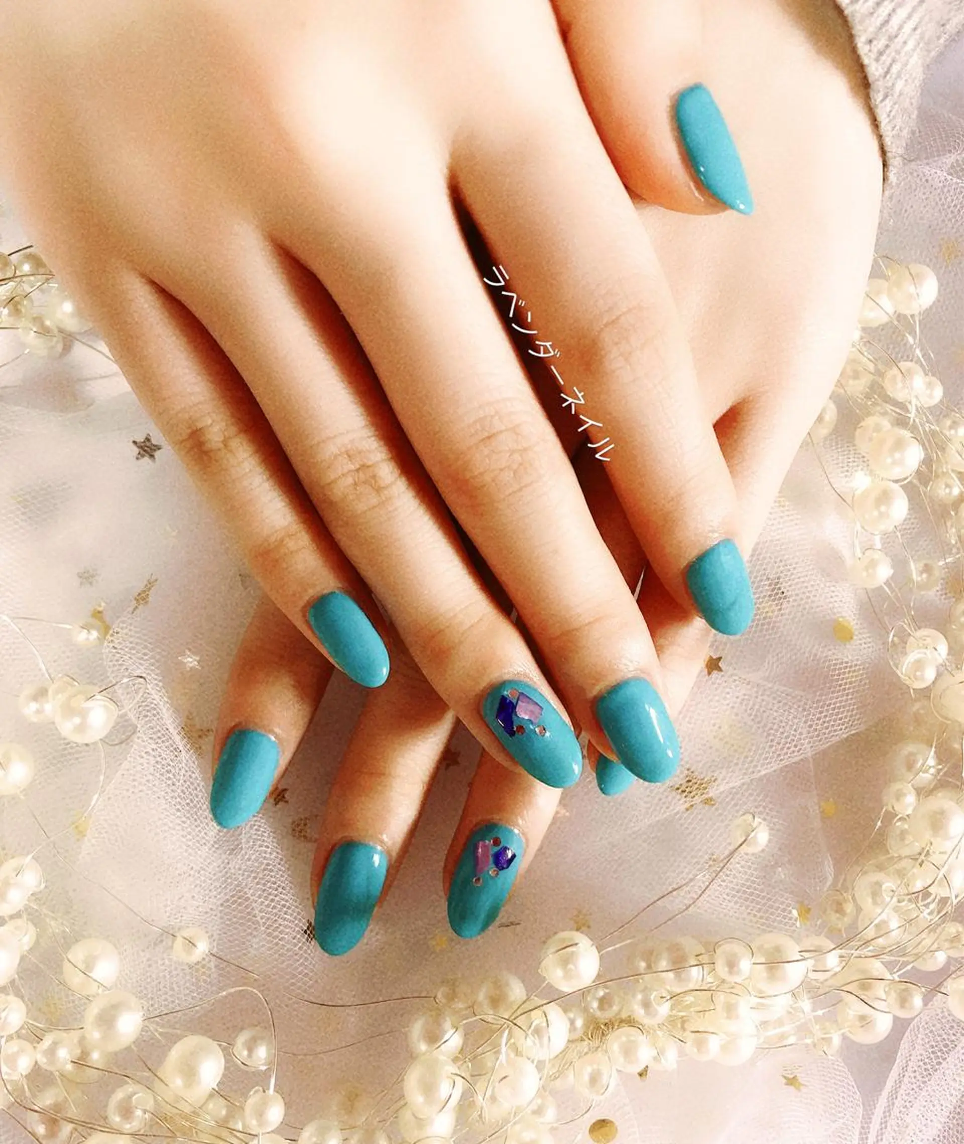 ネイル ラベンダー💖日暮里 ルル💖ネイルのネイルデザイン