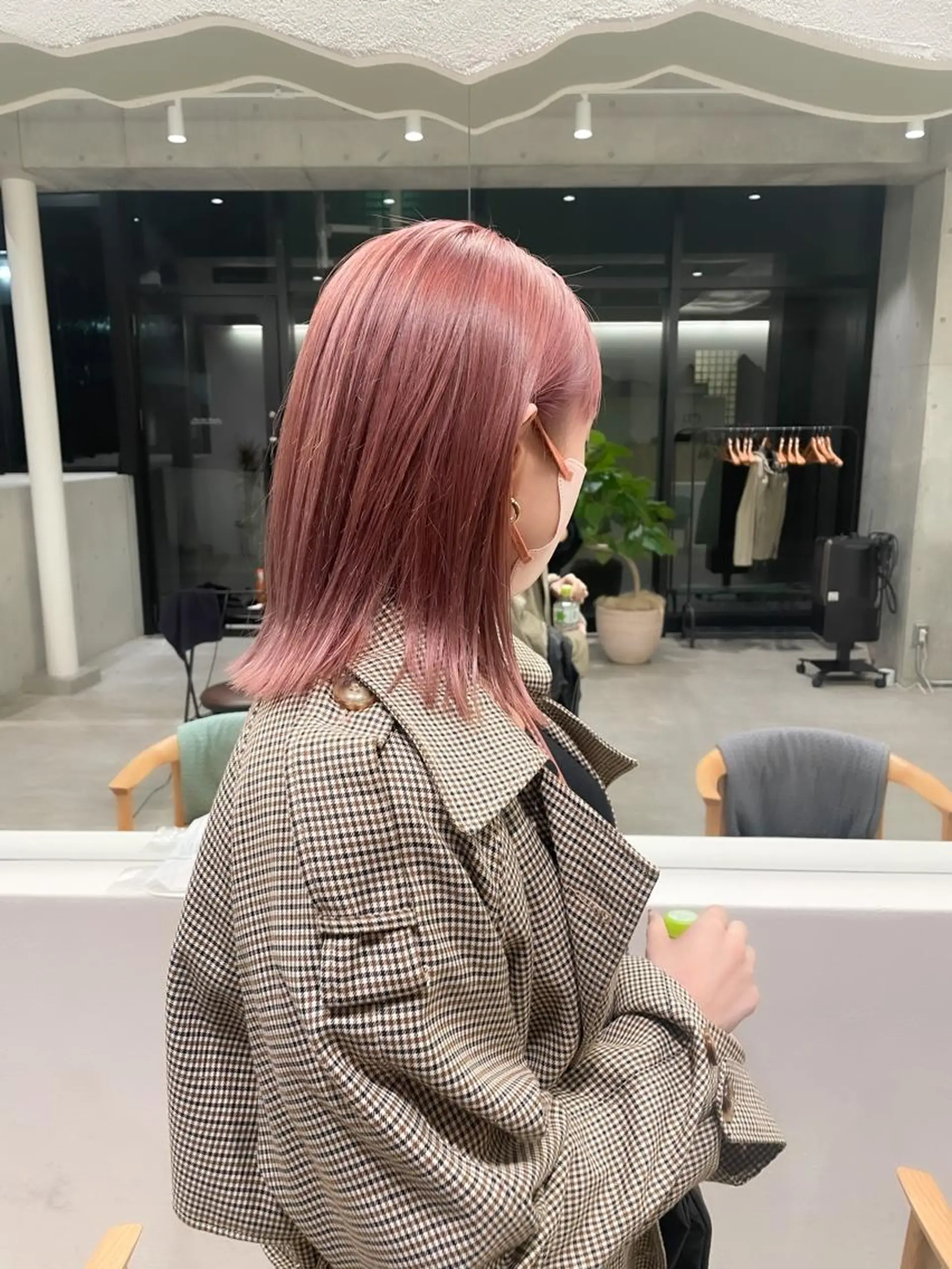 ミディアム カラー ヘアアレンジ ミニボブ/ブリーチ 🌈MISATOのヘアスタイル