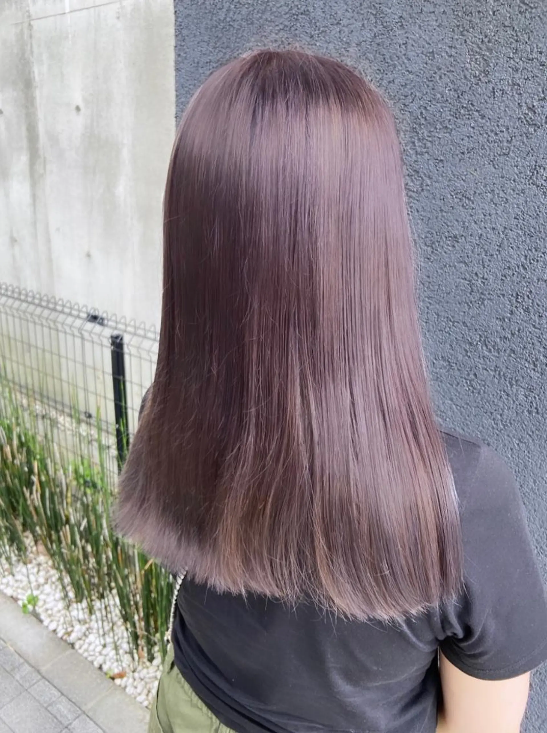 セミロング カラー ヘアアレンジ アッシュ ベージュカラー ブリーチ ラベンダーカラー ラベンダーアッシュ カット ヘアカラー トリートメント 🫧🎀SARA/ ブリーチ/金山💓のヘアスタイル