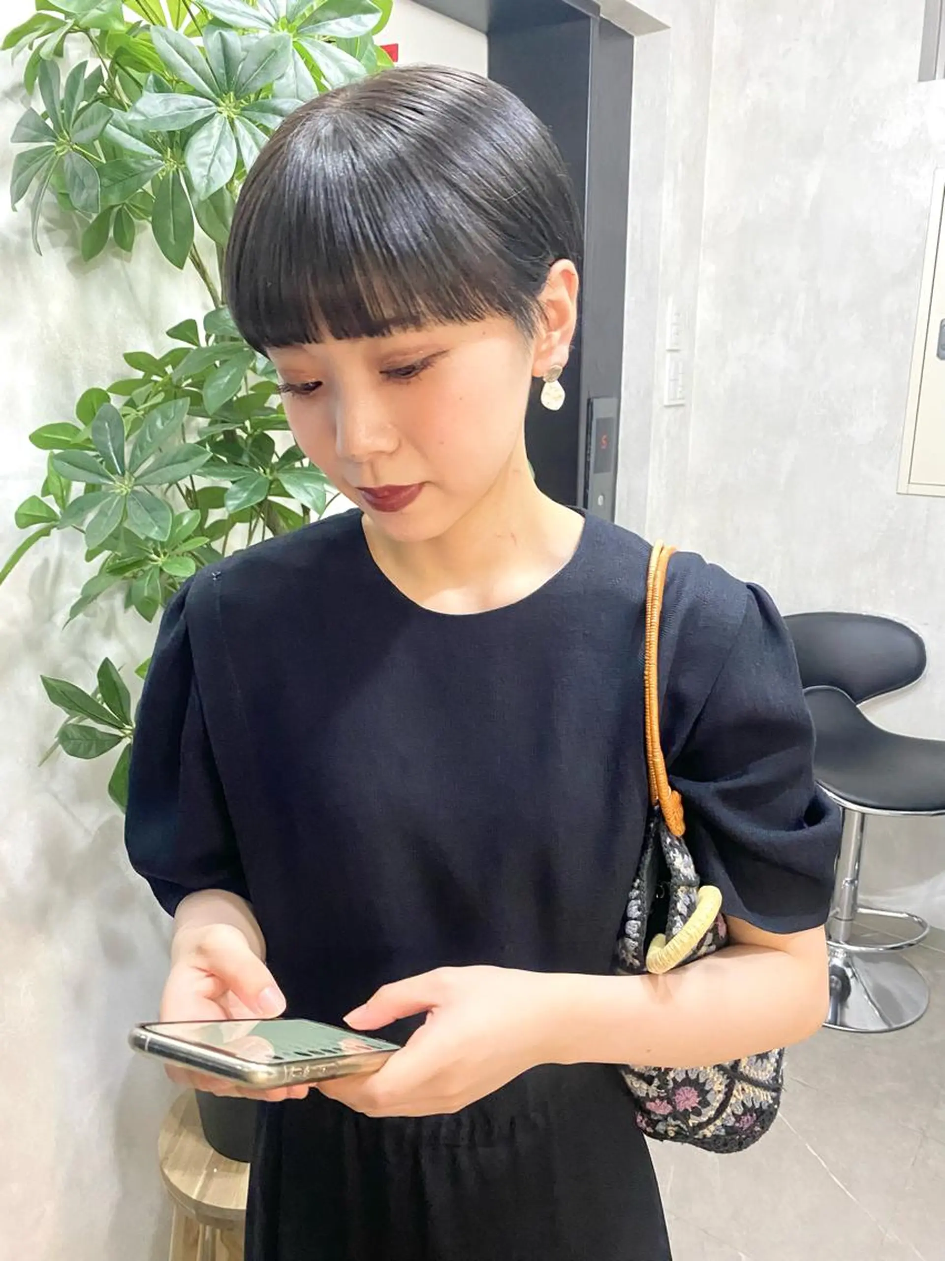 ショート カラー カット トリートメント 🟩くすみカラー/ボ ブ/ショート/大司のヘアスタイル