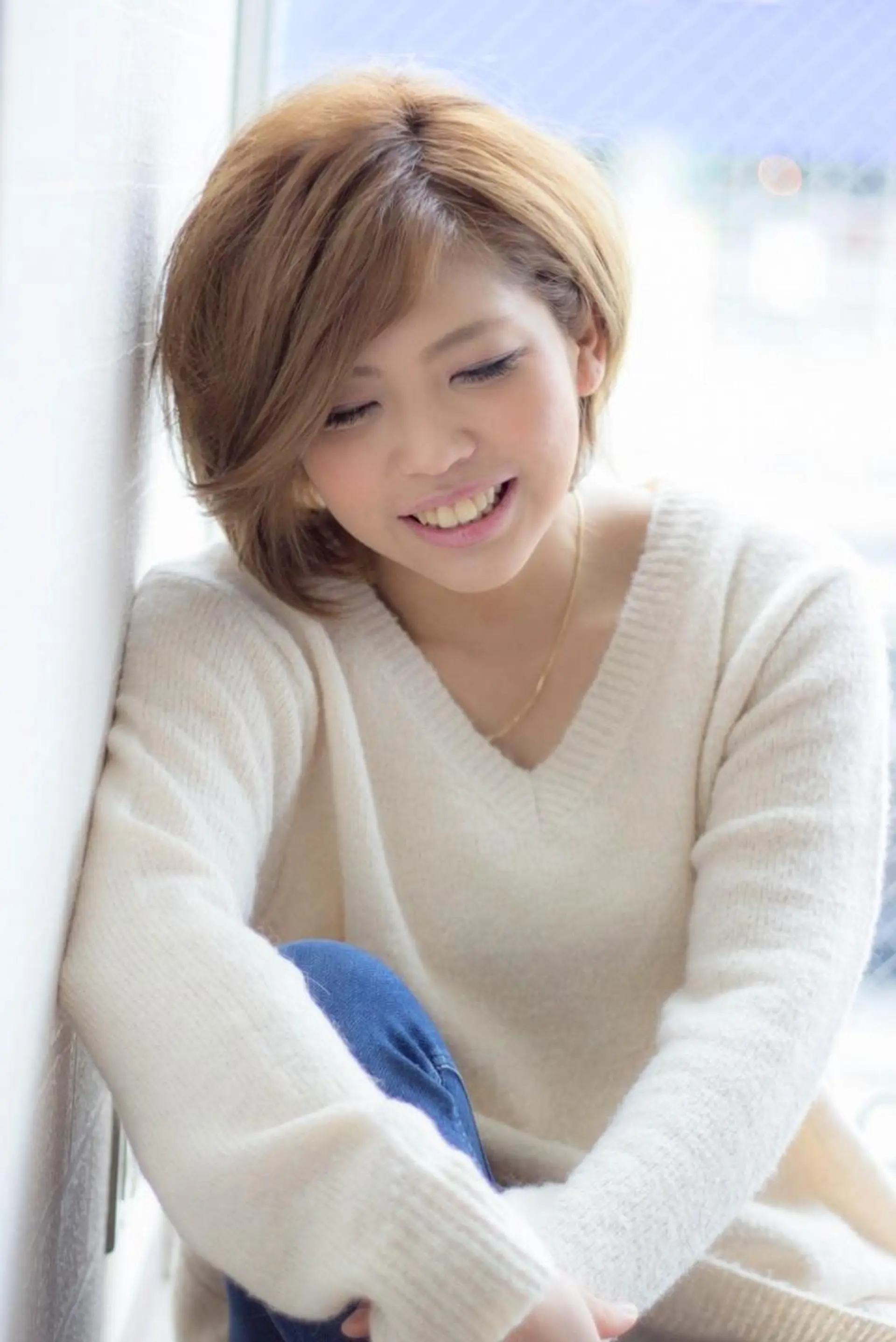 ショート カラー アッシュ ショートヘア 村上 貴徳のヘアスタイル