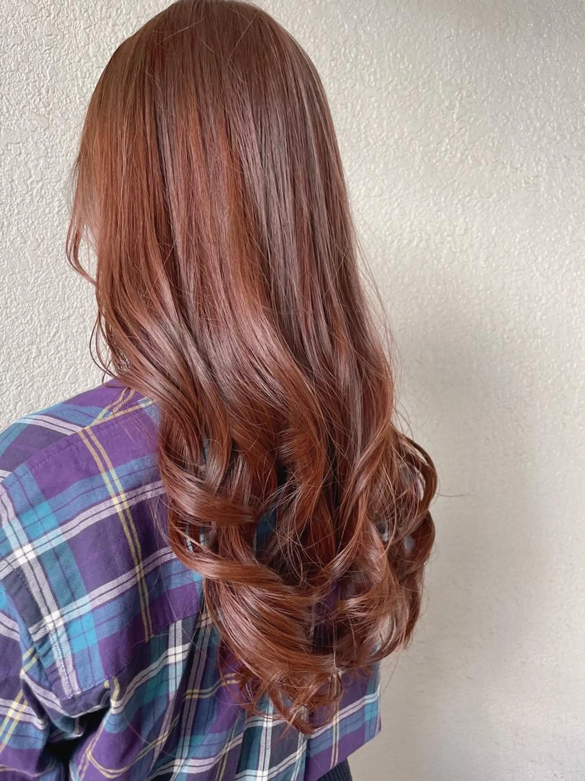 カラー ピンクカラー 鈴木 梓のヘアスタイル