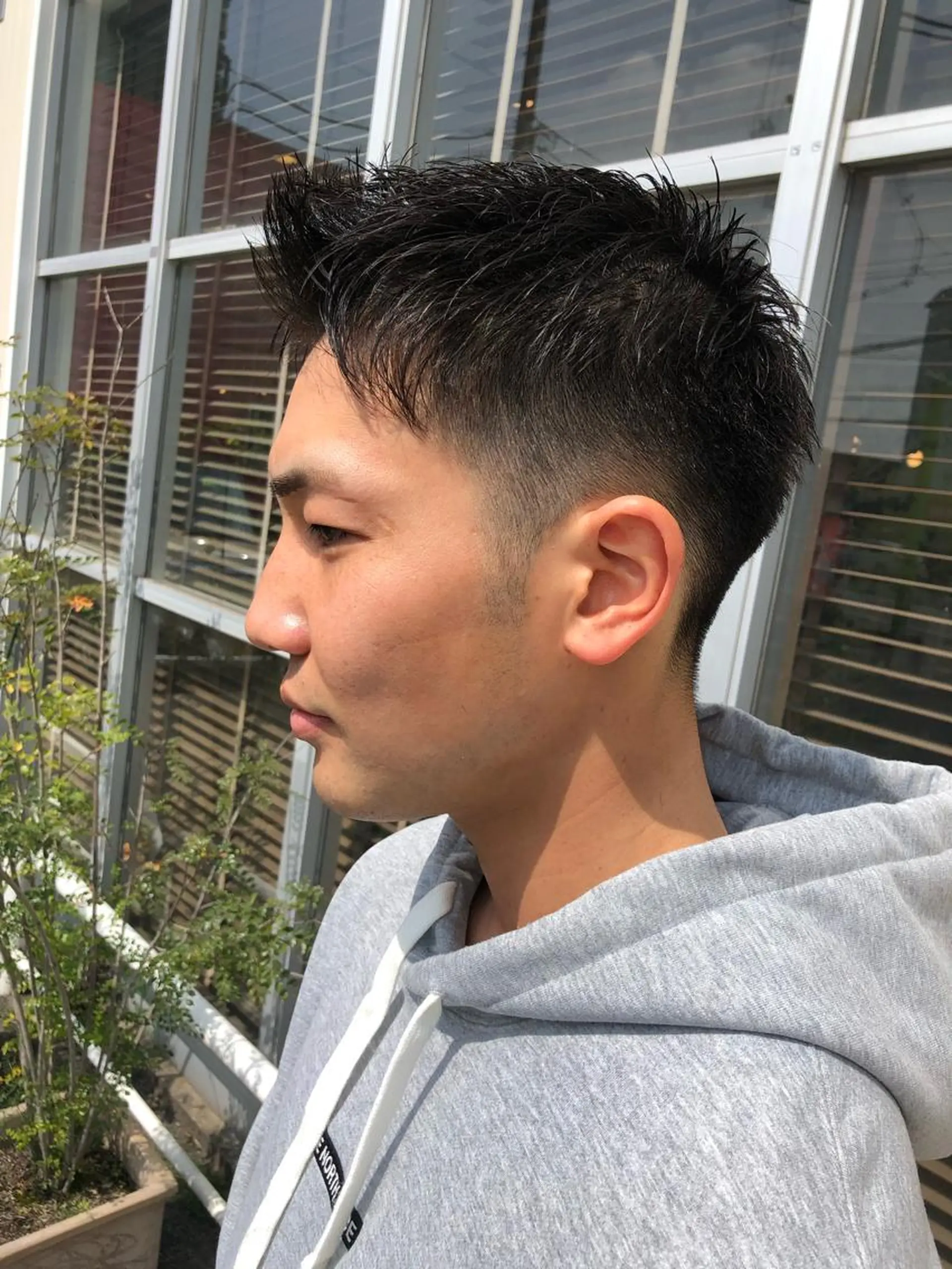 ショート カラー パーマ メンズ ❣️倉敷❣️美髪 カラー能登一成のヘアスタイル