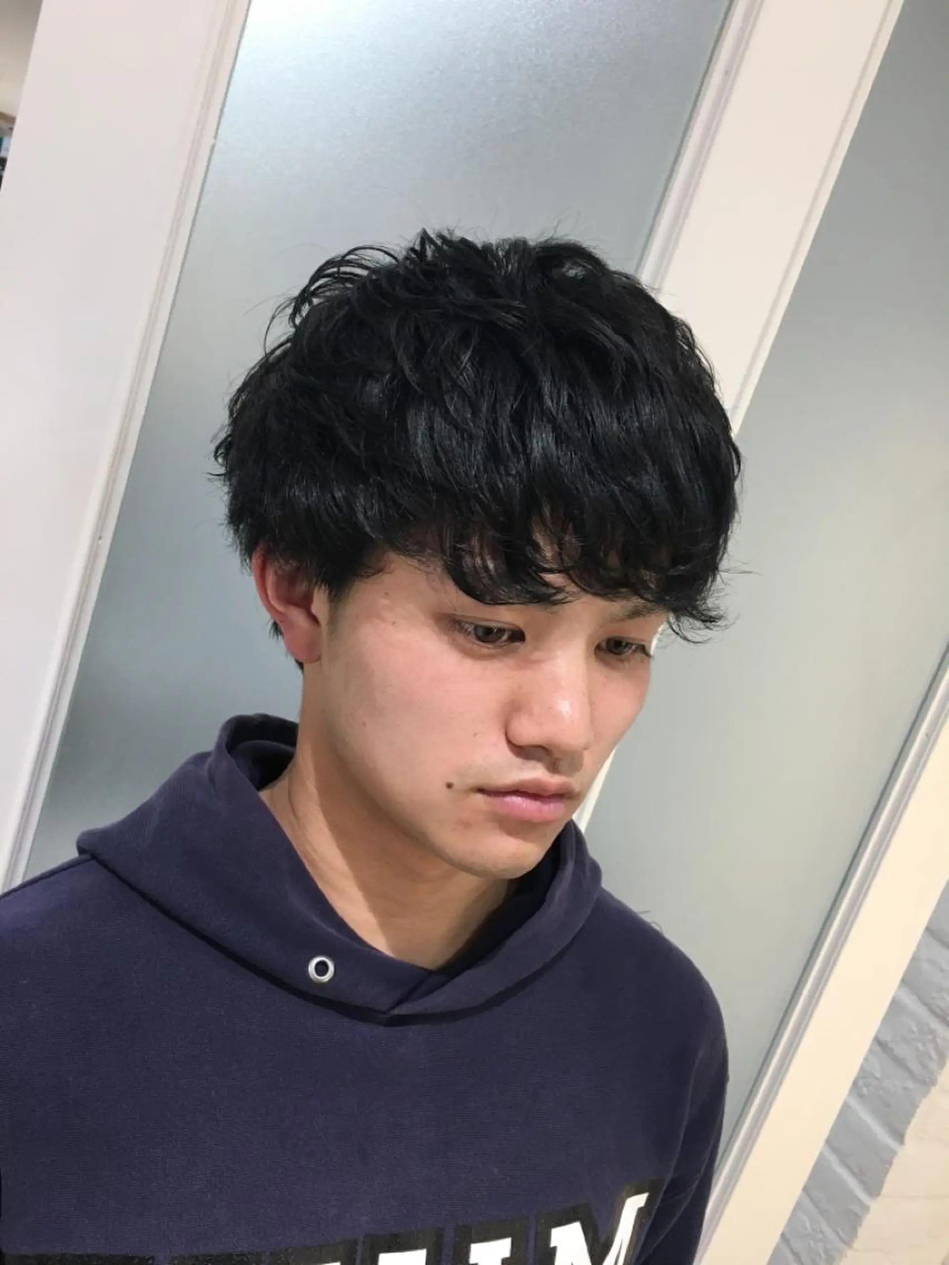 パーマ メンズ 🍀透明感抜群🍀/ ハイトーンカラーのヘアスタイル