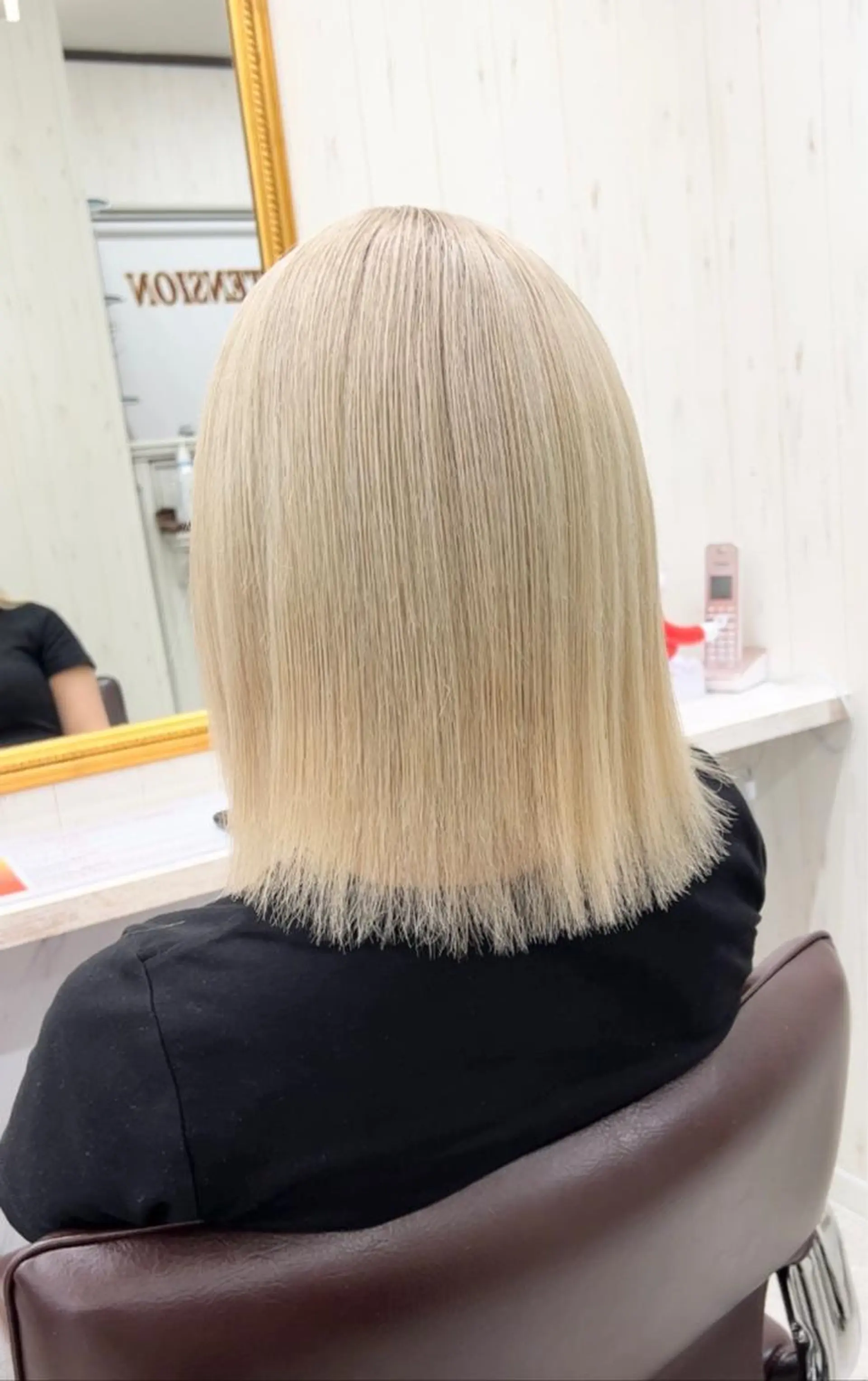 ミディアム カラー カット ヘアカラー TAKATO ✨ハイトーン✨のヘアスタイル