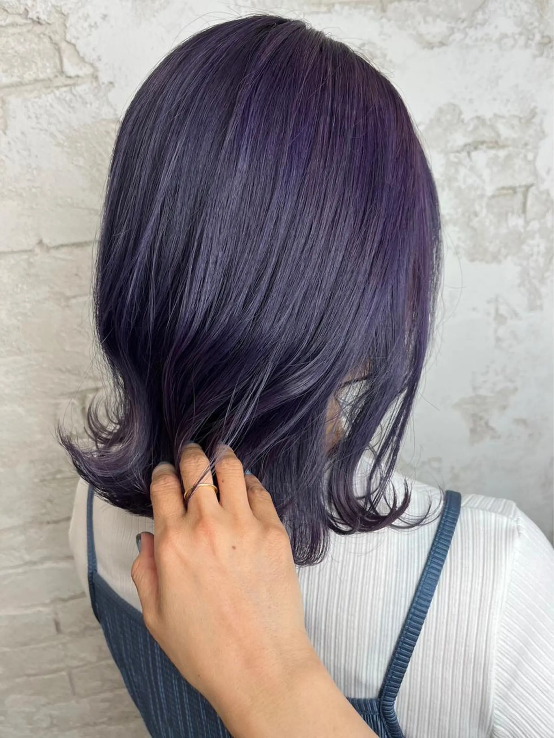 ミディアム カラー 艶髪ブリーチカラー 💗manaka💗のヘアスタイル