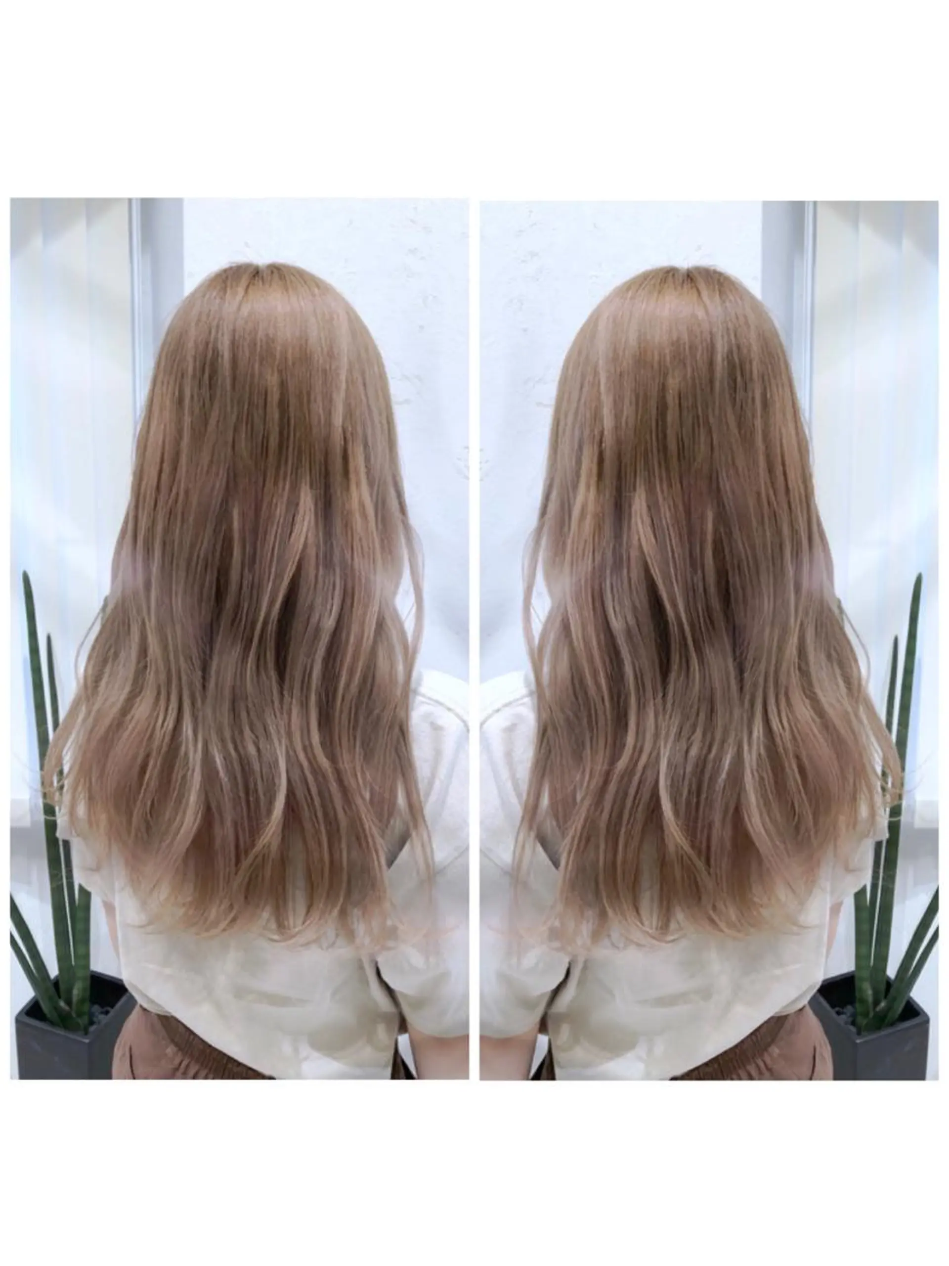 ロング カラー ベージュカラー ブロンド ブロンドベージュ ヘアカラー トリートメント ブリーチ/髪質改善 🍊MASAKiのヘアスタイル