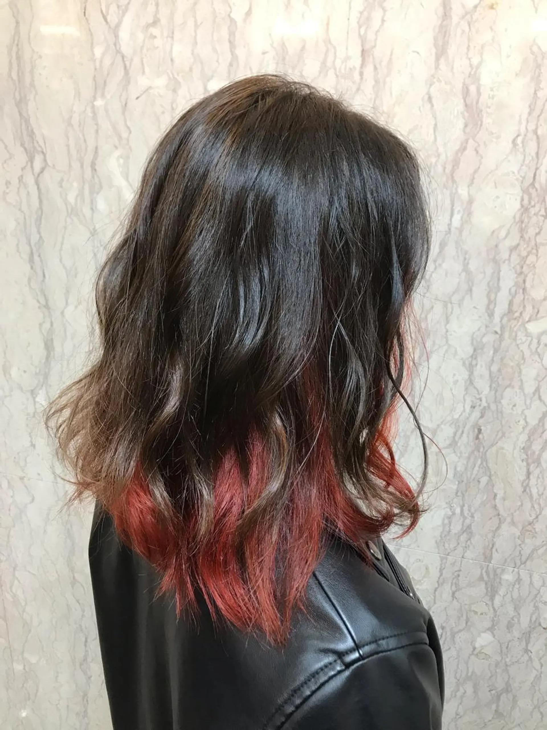 カラー ブリーチ ケアブリーチ インナーカラー 似合わせ/ブリーチ カラー.岡田友仁のヘアスタイル