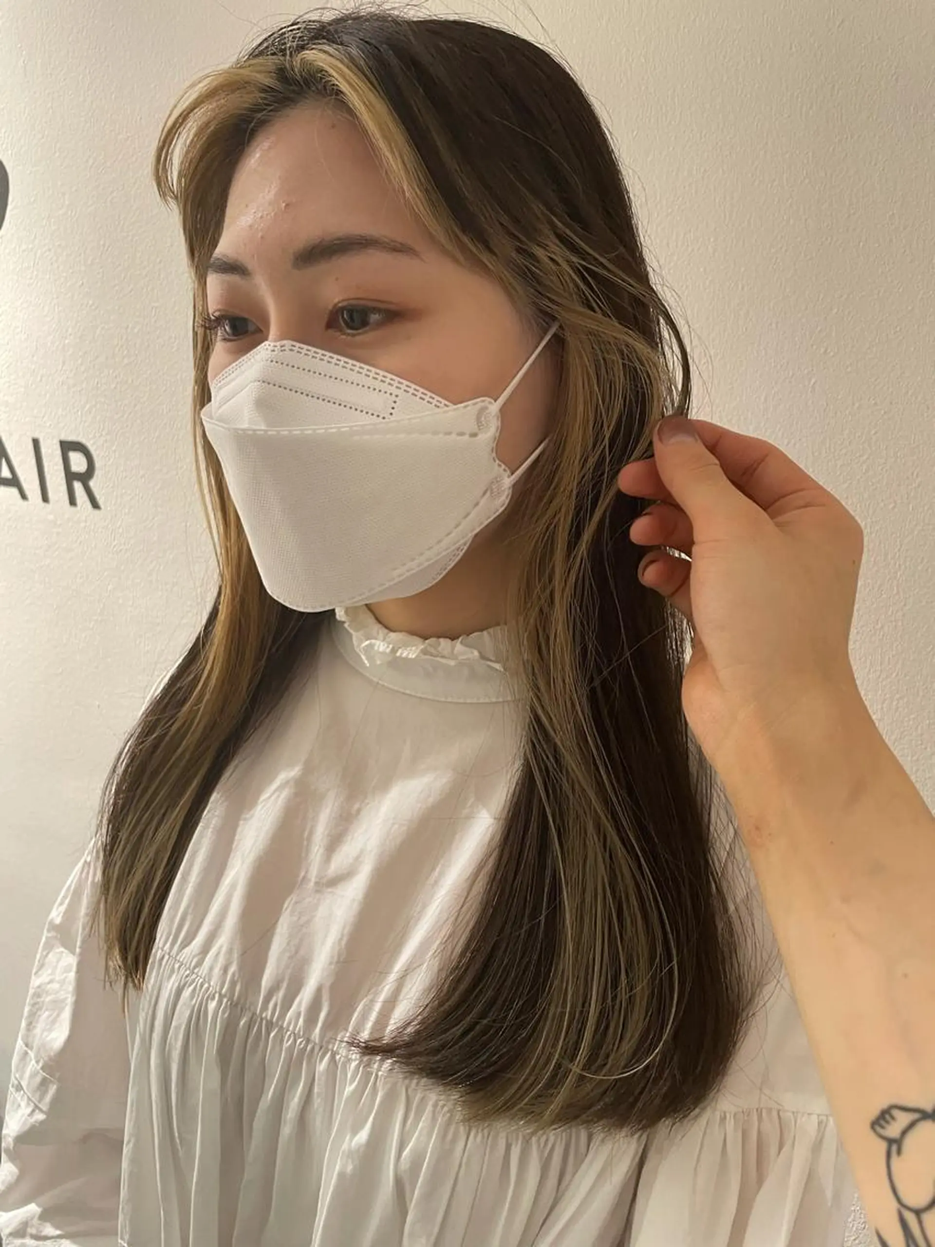 ロング カラー ヘアアレンジ 似合わせ特化 /馬場 翼のヘアスタイル