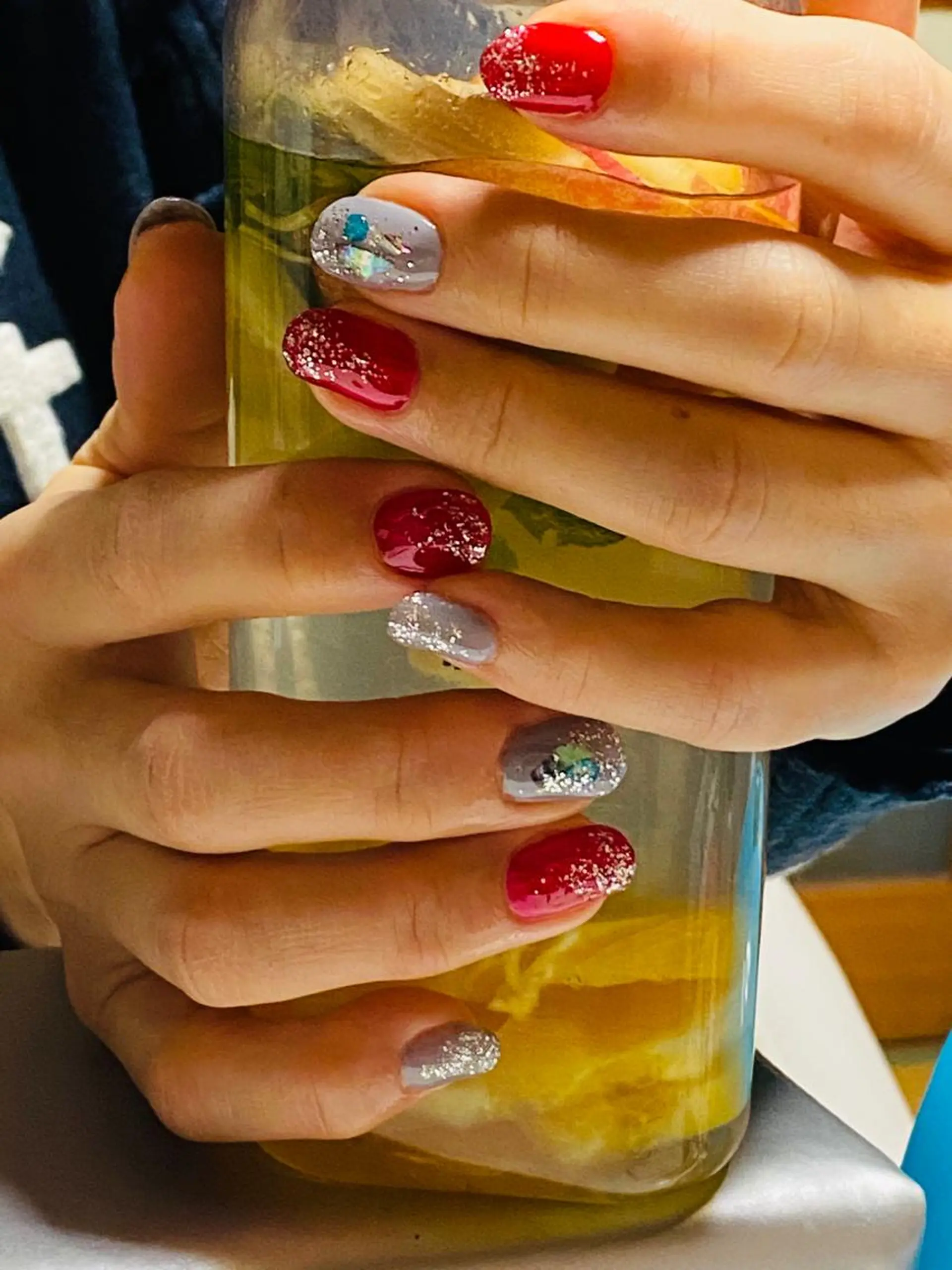 ネイル 春ネイル 自宅ネイルサロン ♦️nuance♦️のネイルデザイン