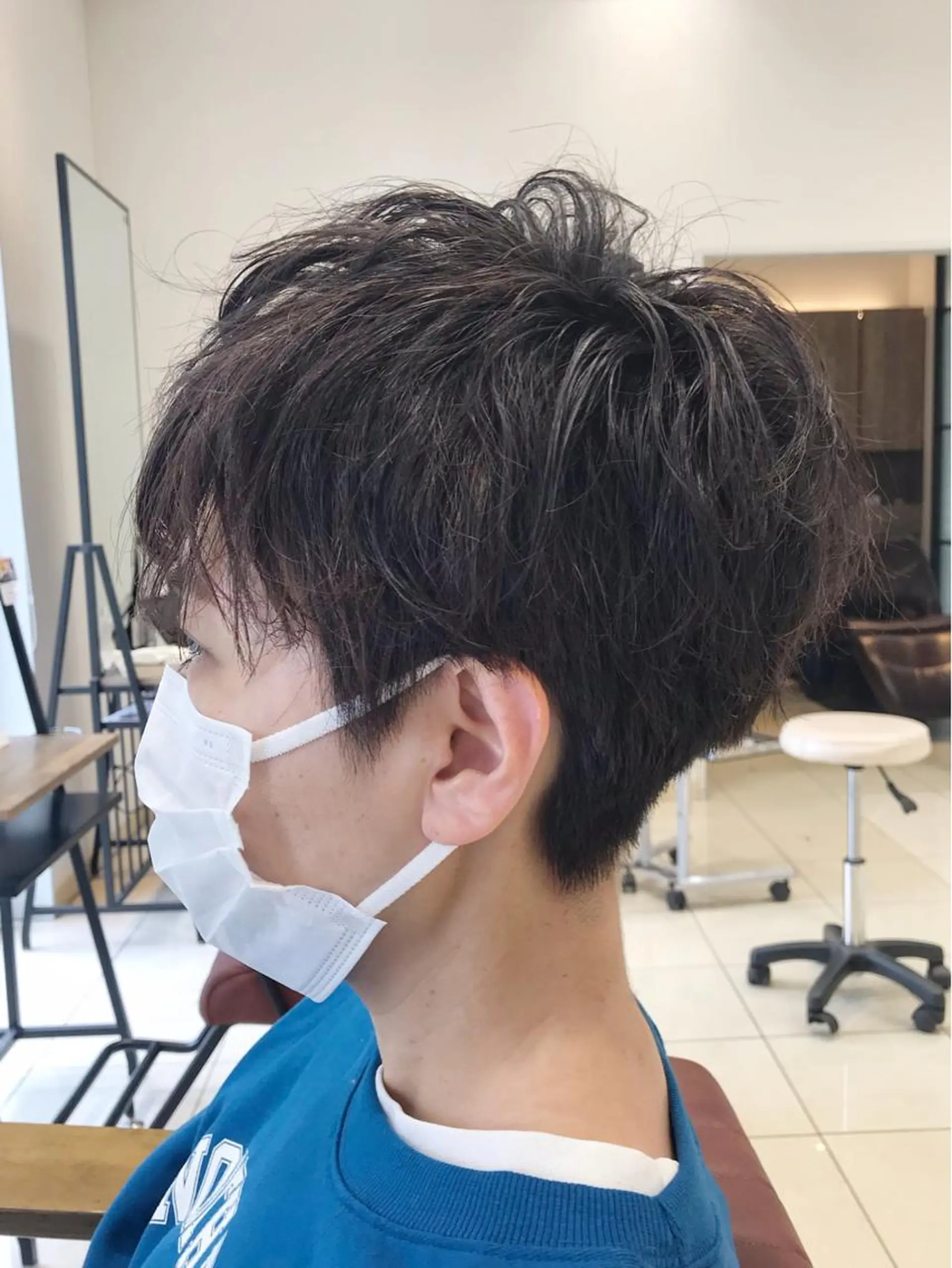 ショート パーマ カット パーマ 中野 克也のヘアスタイル