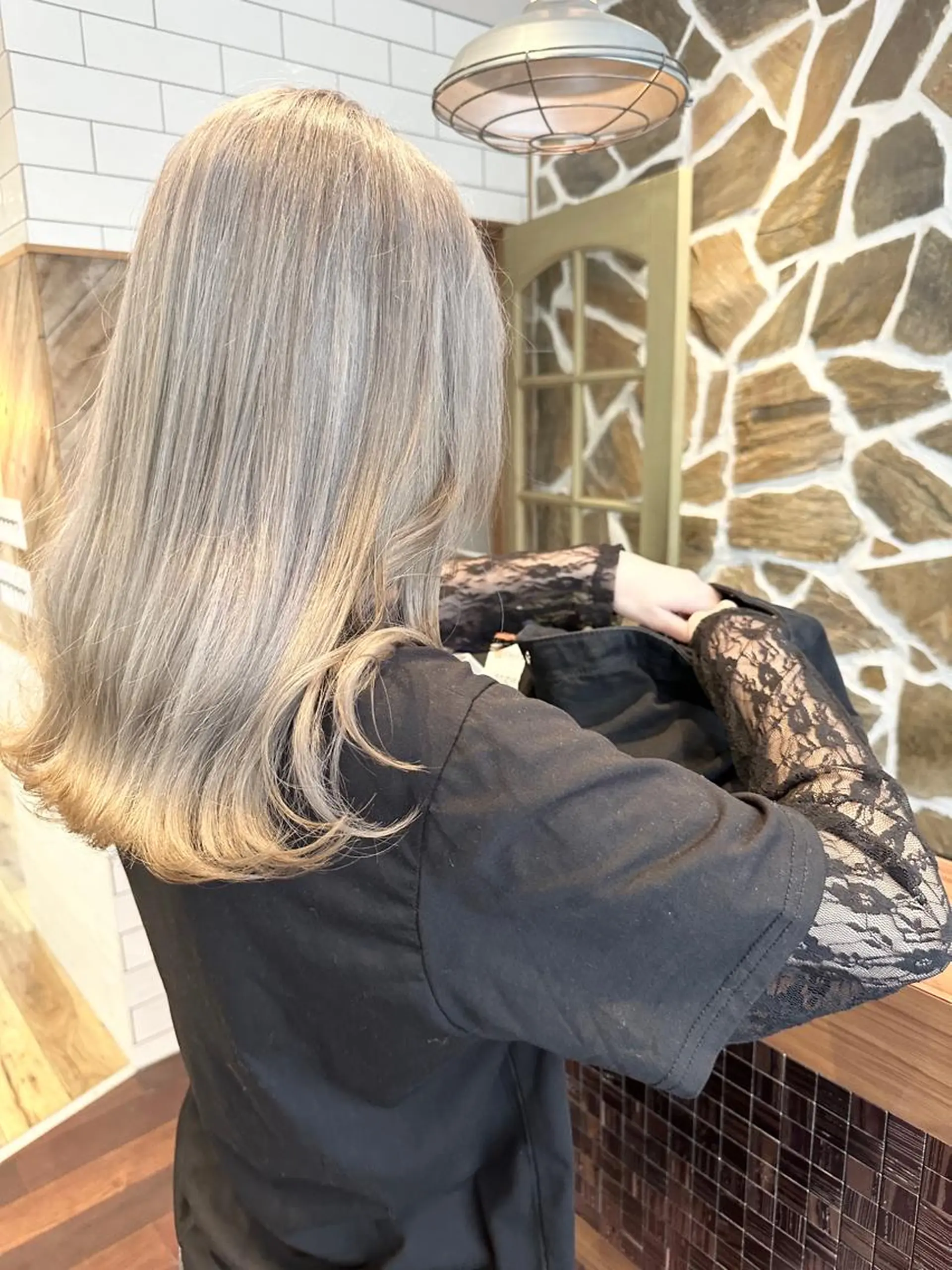 セミロング カラー ヘアカラー 髪質改善特化【荻窪】 RYOTOのヘアスタイル