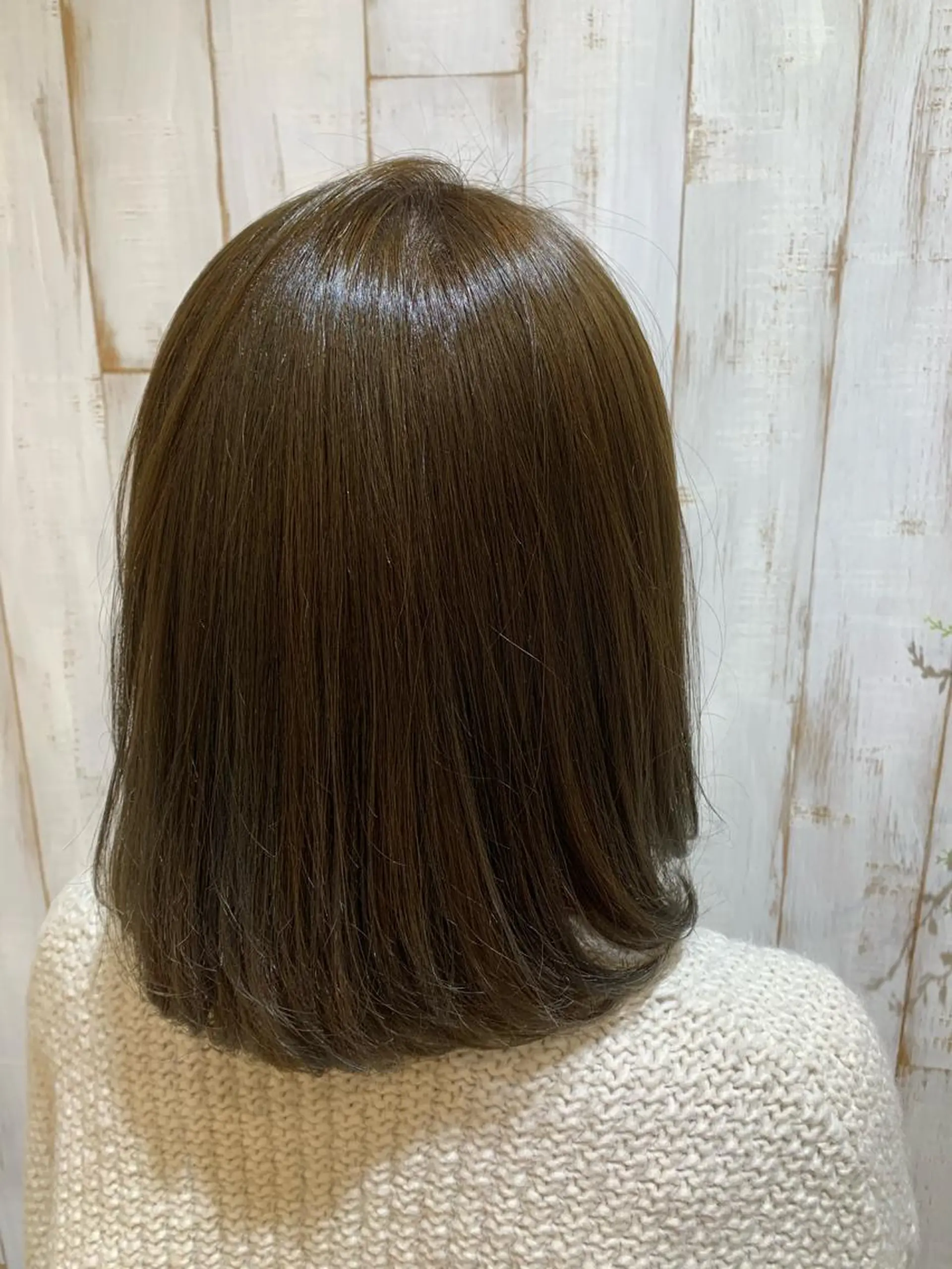 ミディアム カット ヘアカラー トリートメント 森山 佳小里/カラー /似合わせカットのヘアスタイル