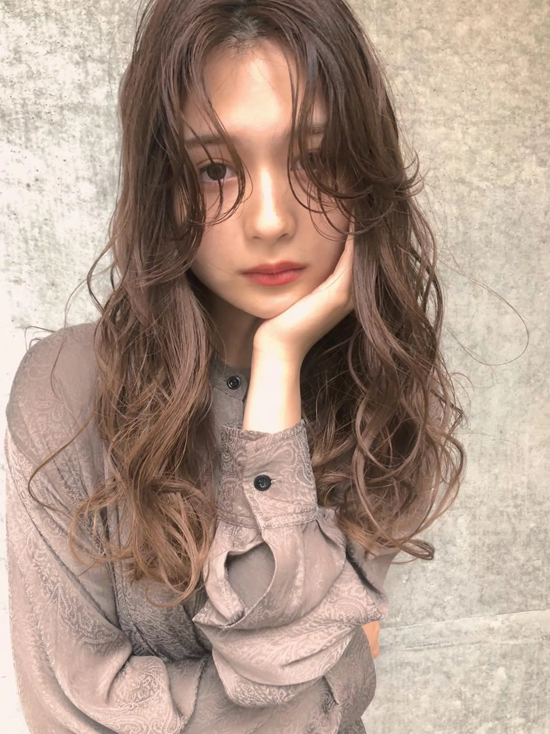 ロング メンズ特化美容師 ハスイルイのヘアスタイル