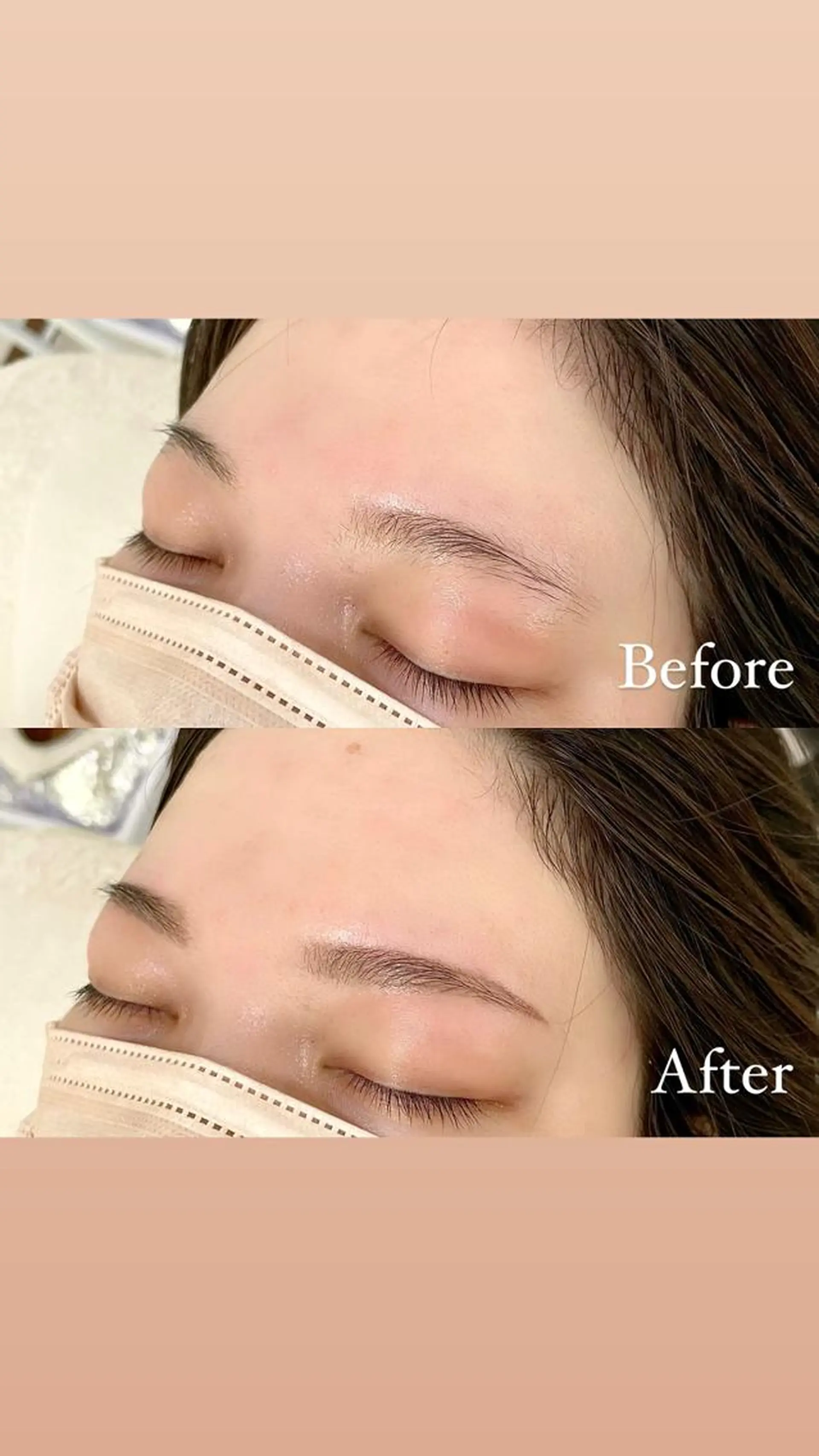 アイブロウ ハリウッドブロウリフト 眉毛ワックス脱毛 Three スリーの眉毛・アイブロウイメージ