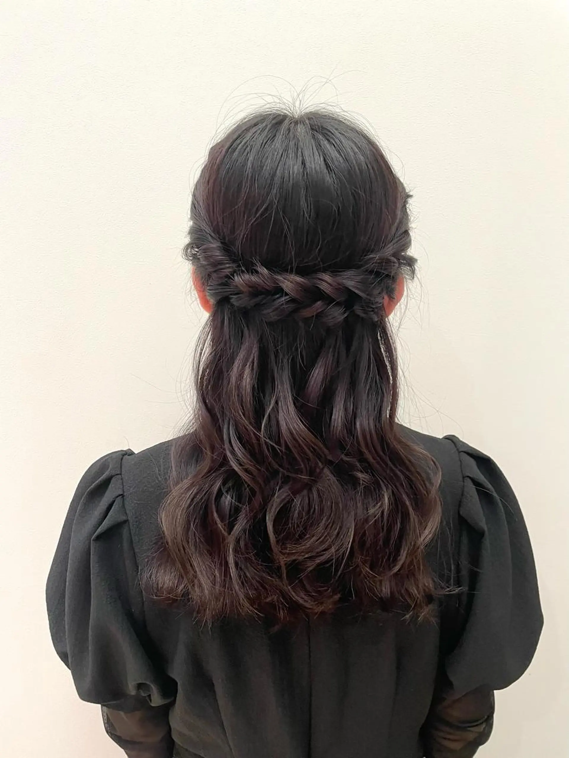 ロング ヘアアレンジ momone🍒 メンズカットパーマのヘアスタイル