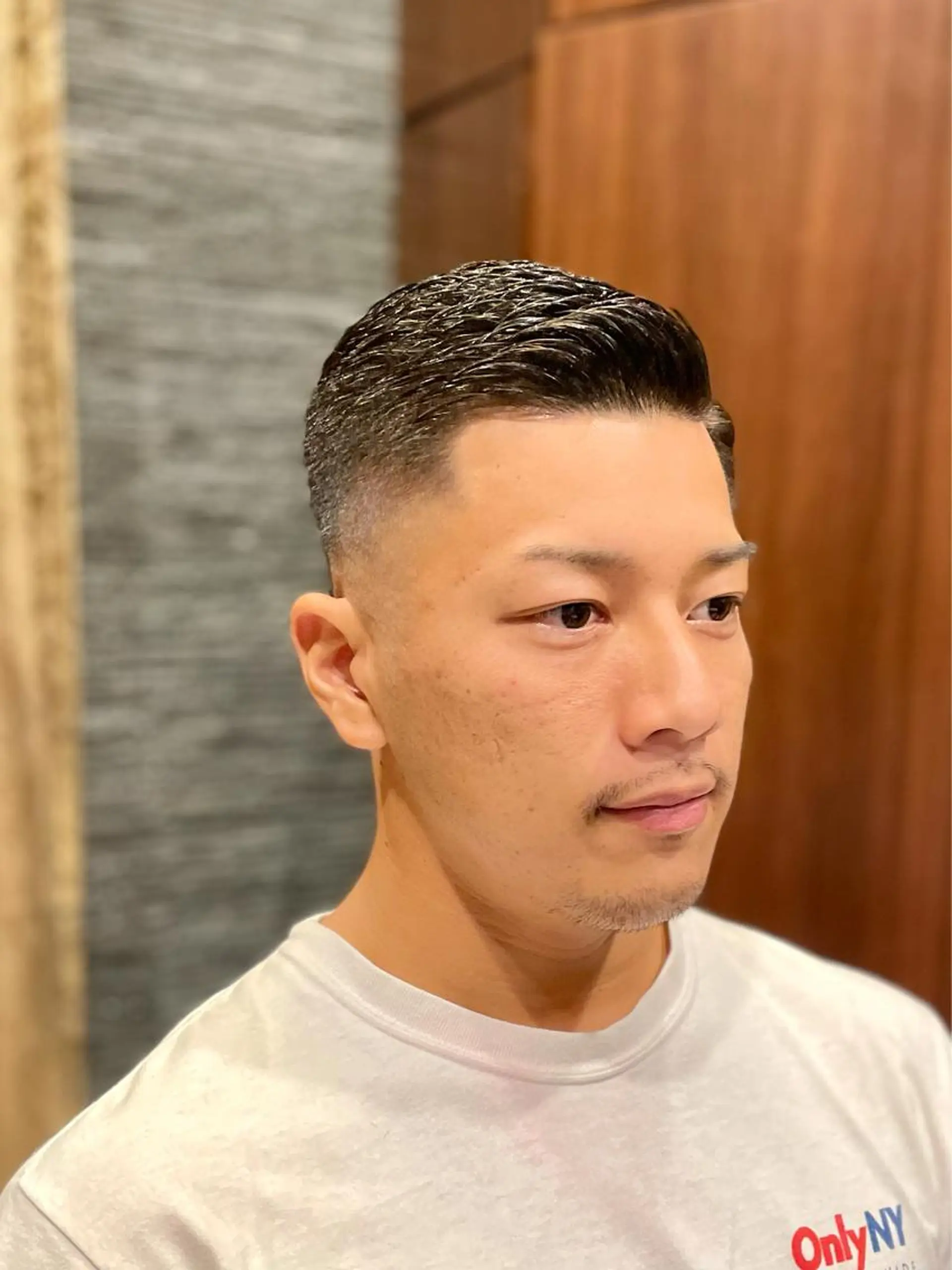 ショート メンズ 野川 純麗のヘアスタイル