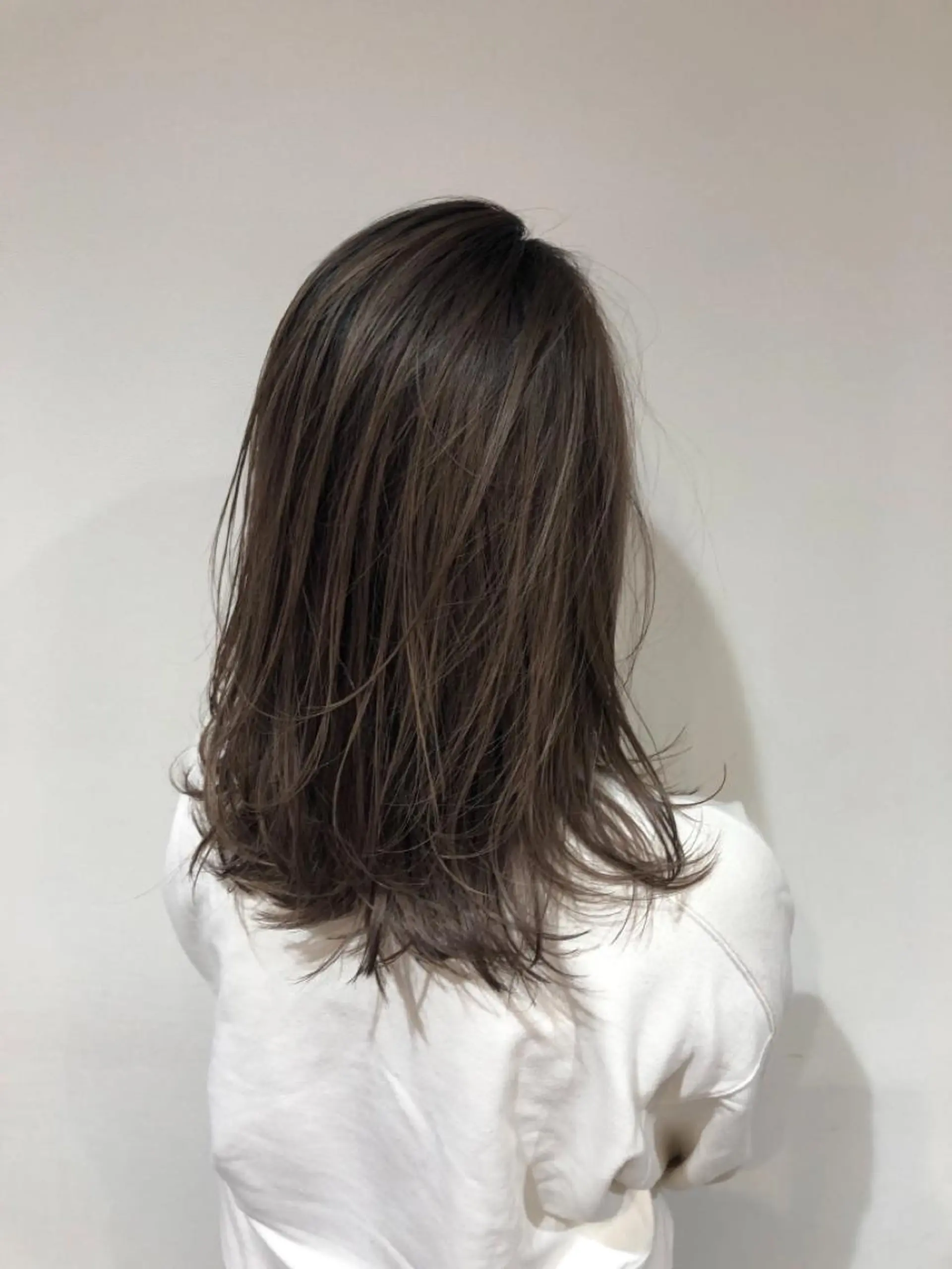 ミディアム カラー 縮毛矯正/髪質改善/ 石橋代智のヘアスタイル