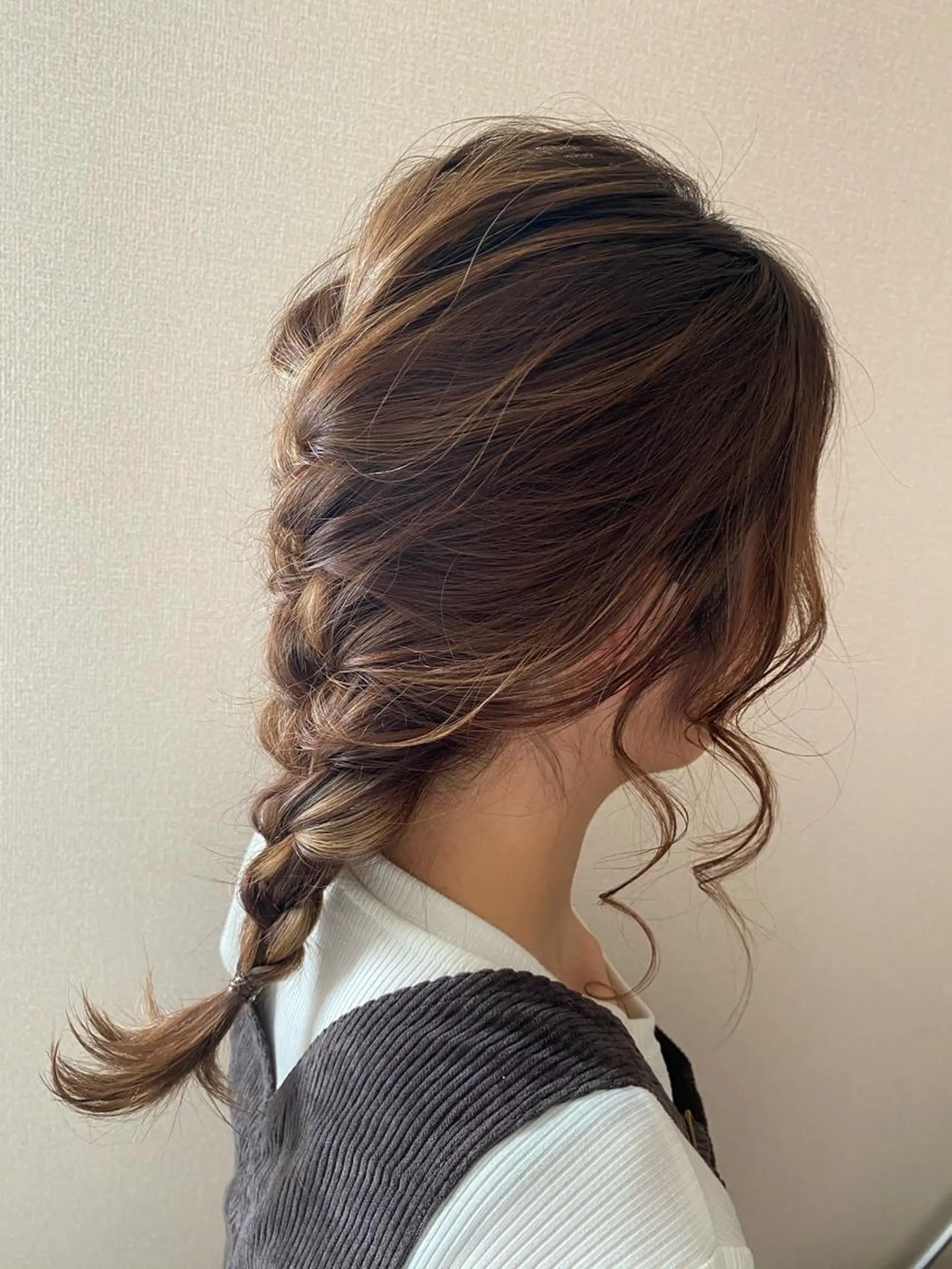 ミディアム ヘアアレンジ ショート/髪質改善/ 【きち】のヘアスタイル