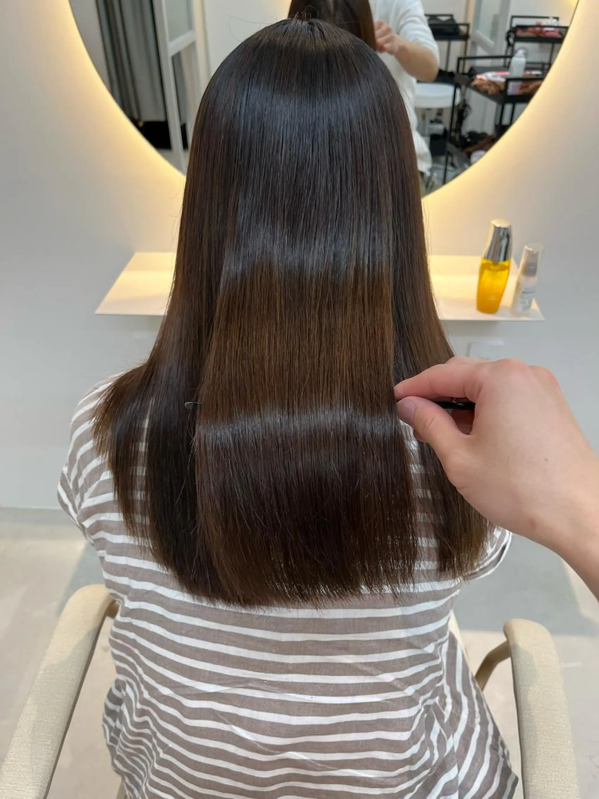 ロング カラー 透明感カラー/艶髪/ 高城潤也のヘアスタイル