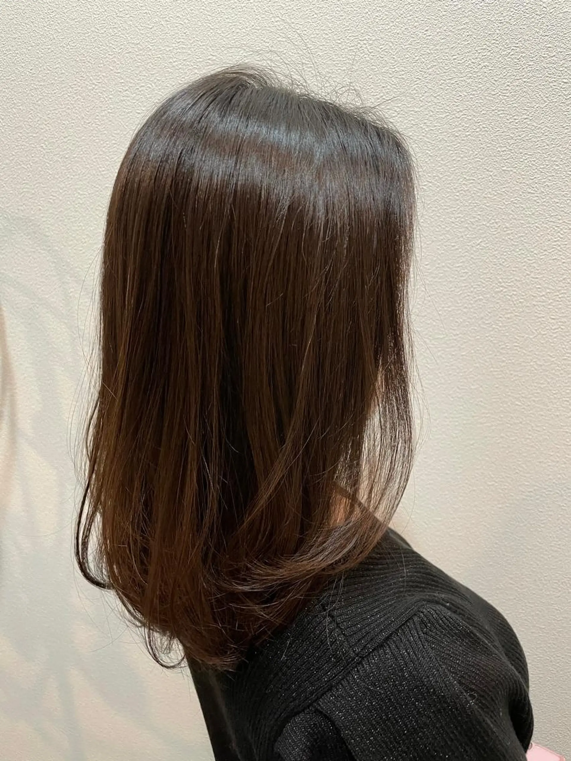 ミディアム カラー ノンダメージサロン/ 豊中/美容室のヘアスタイル