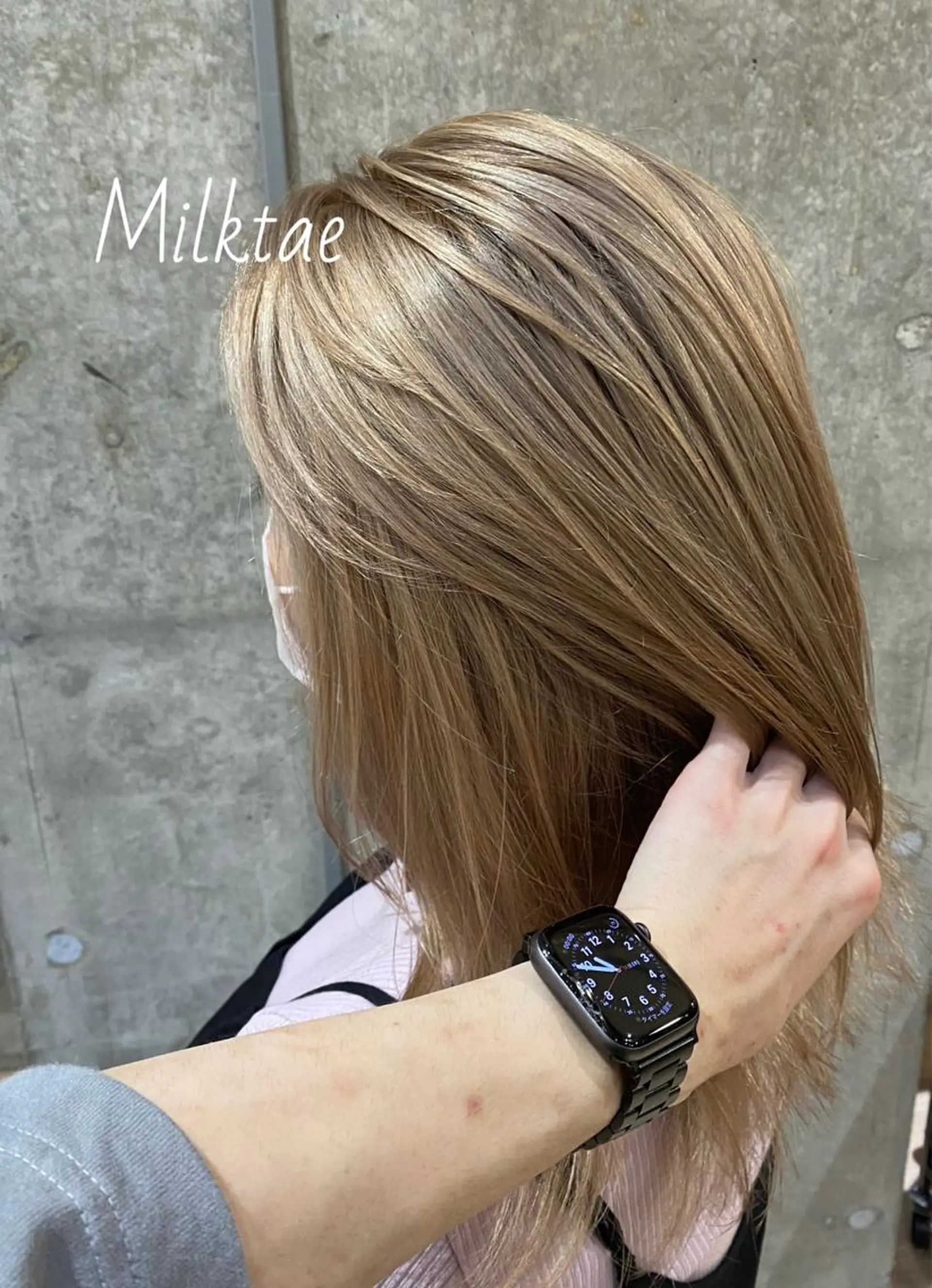 ミディアム 齋藤 椋哉のヘアスタイル