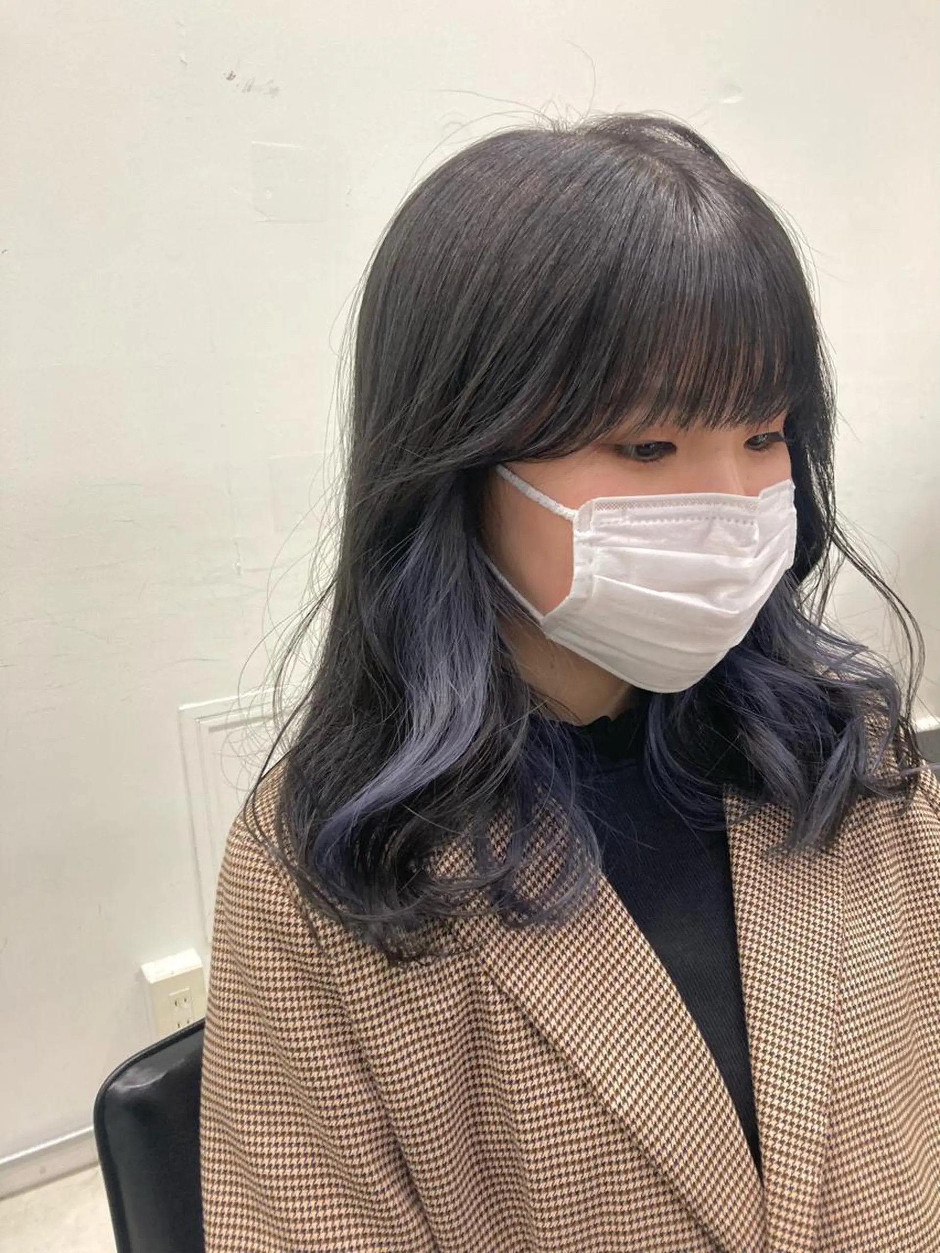 カラー カット ヘアカラー トリートメント 💖ブリーチなし透明 感💖ASAHIのヘアスタイル