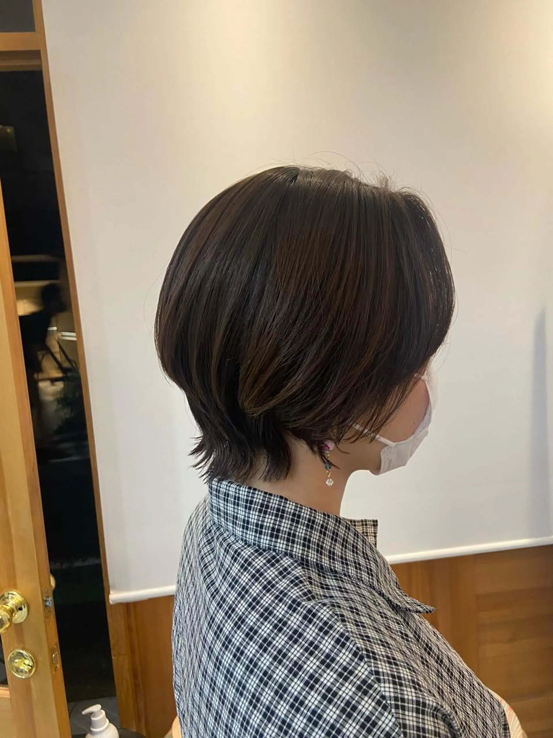 ショート ウルフカット なかむら ゆきのヘアスタイル