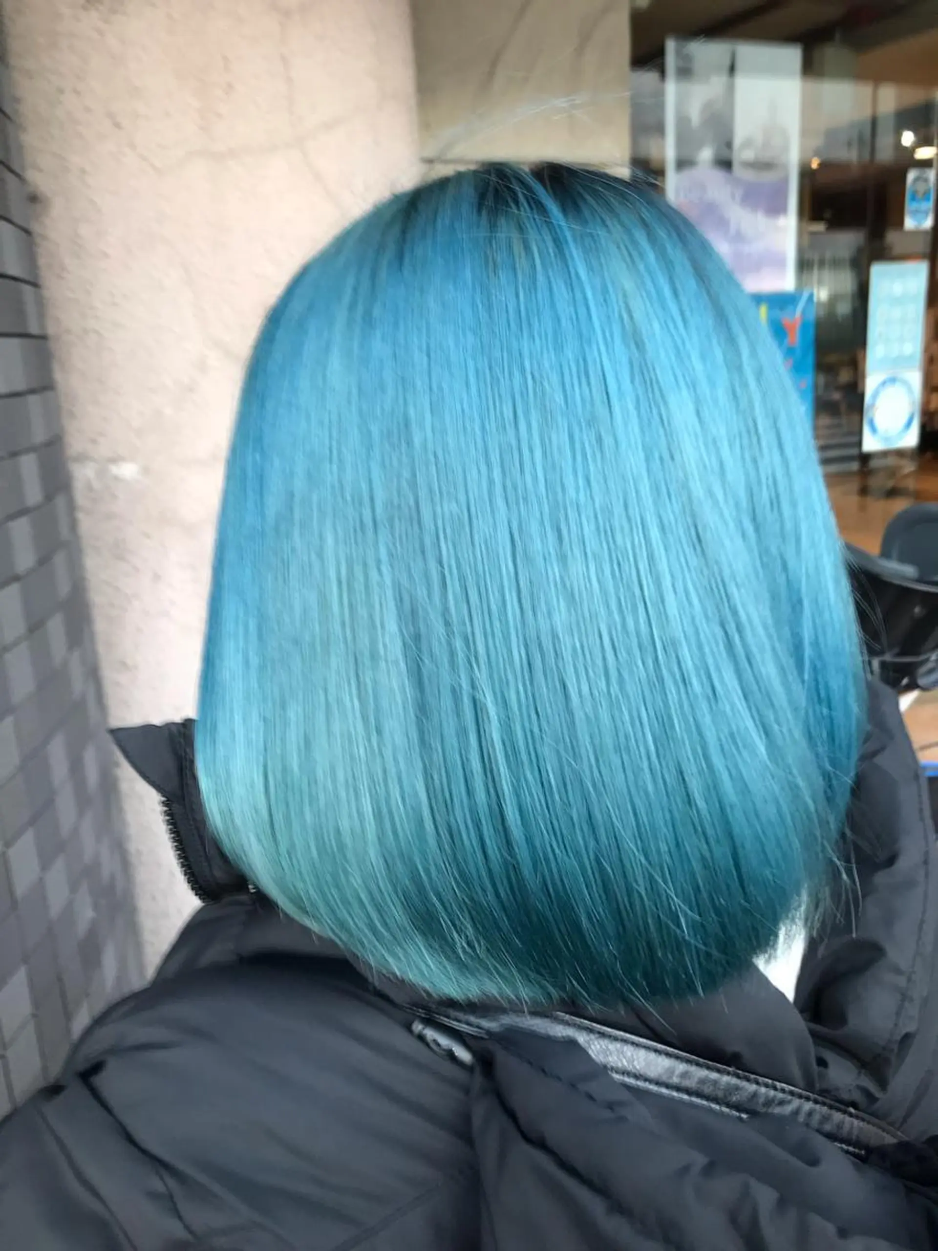 ミディアム カラー ブリーチ インナーカラー/ ストレート/奥野洸也のヘアスタイル