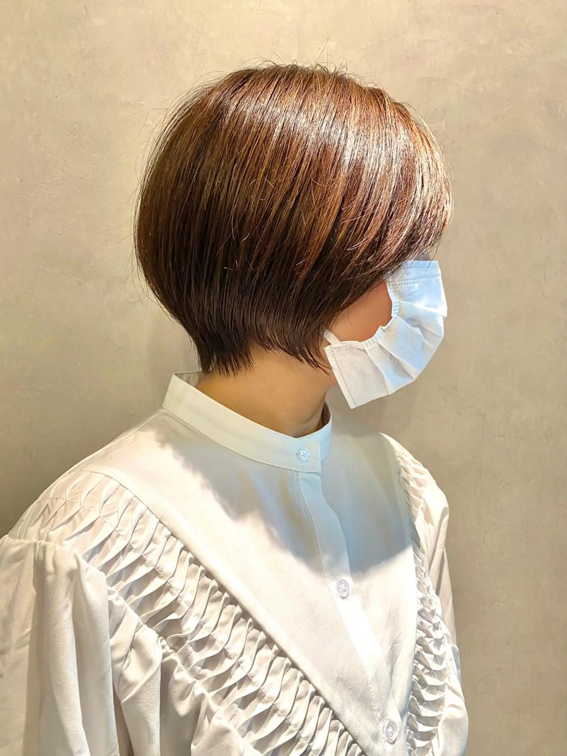 ショート カラー カット ヘアカラー トリートメント 🍃ショートヘア🍃 北林春樹のヘアスタイル