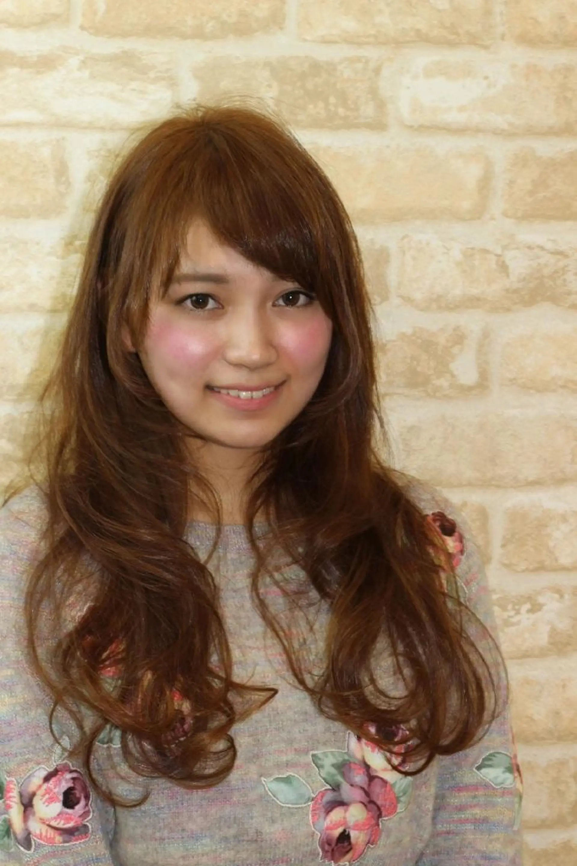 ロング カラー パーマ 松浦 正春のヘアスタイル