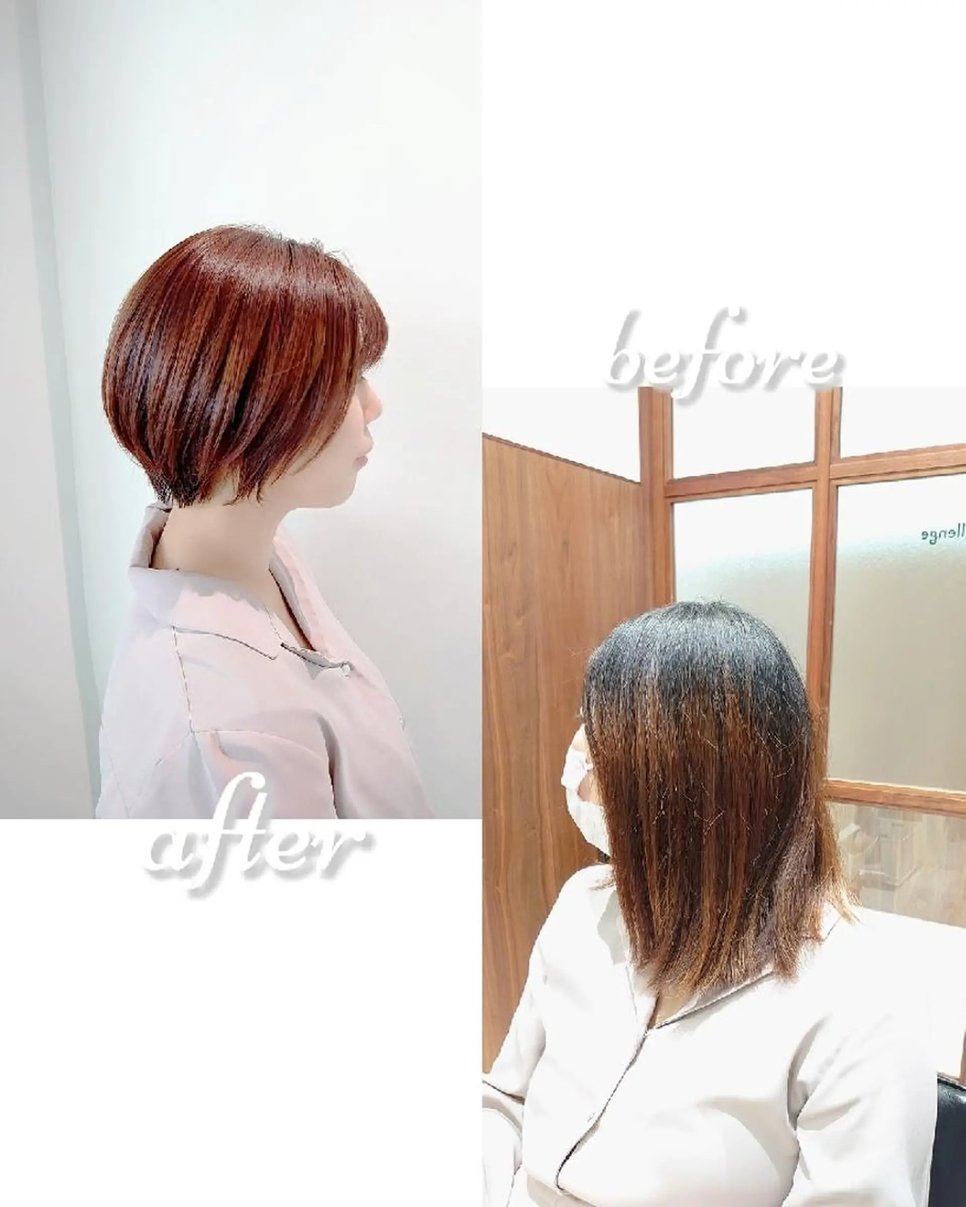 ショート カラー 🐱higajo🐱 比嘉門(ヒガジョウ)のヘアスタイル