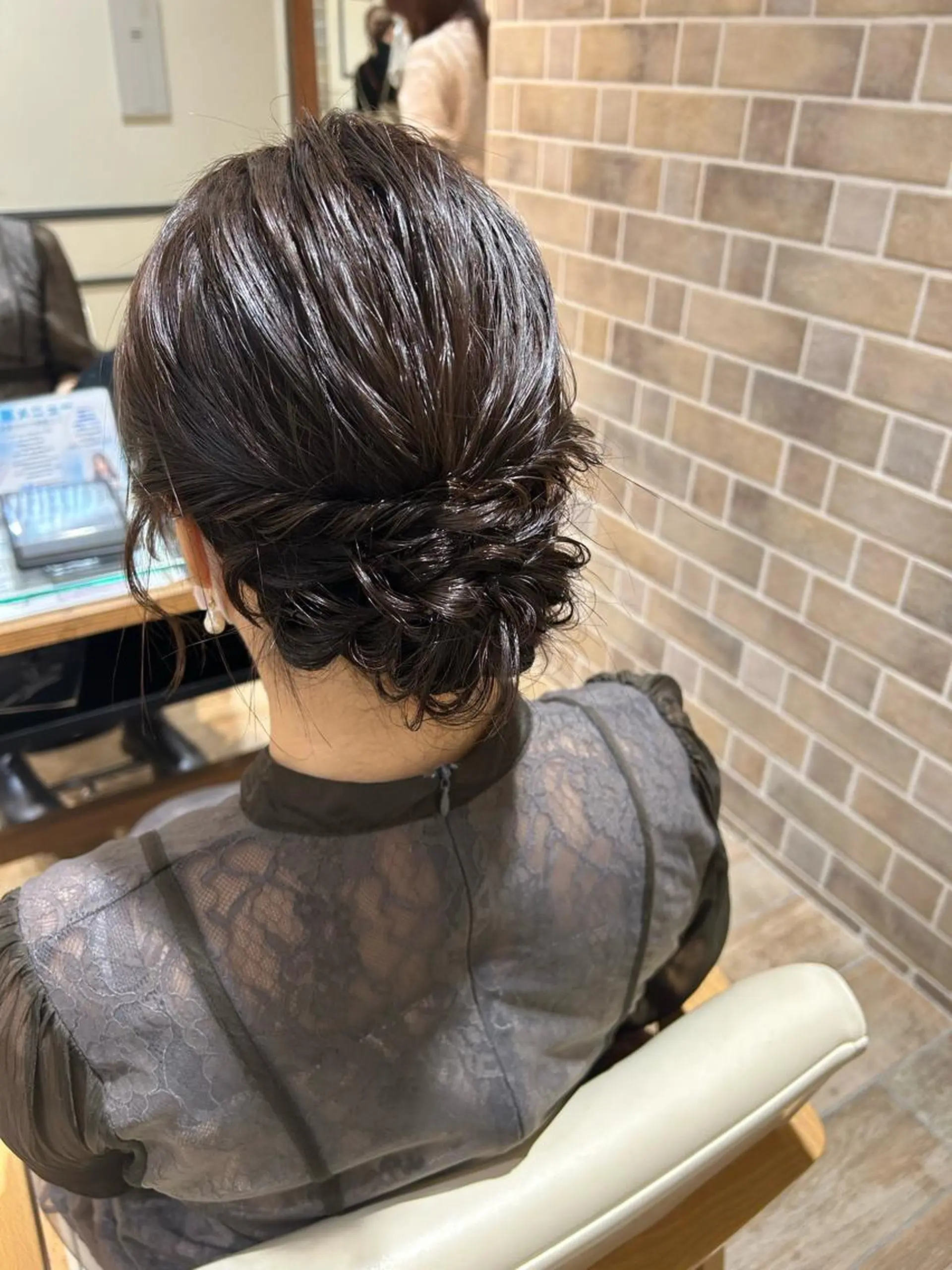 ヘアアレンジ ヘアセット 須藤 向日葵のヘアスタイル