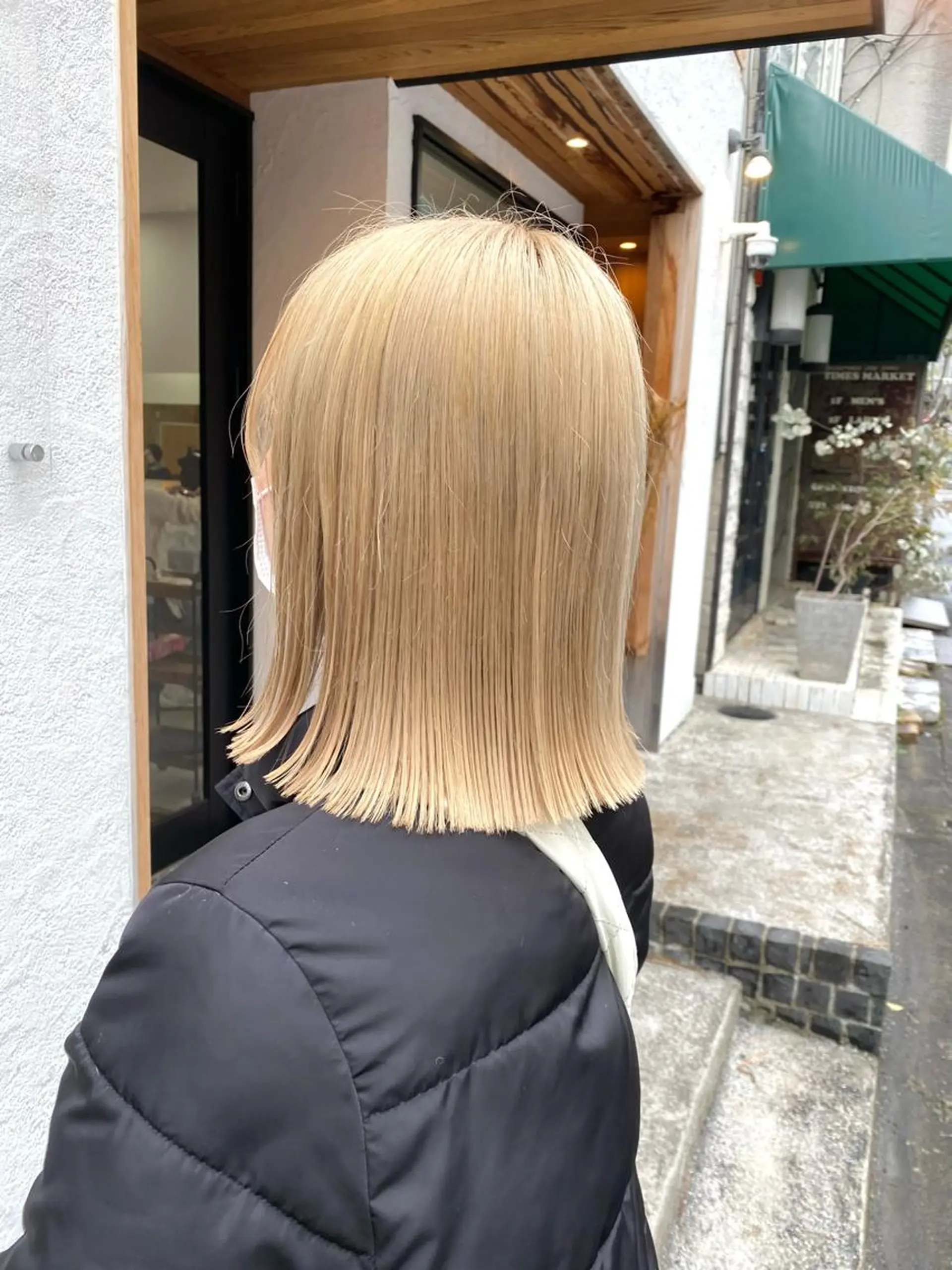 カラー ブロンド カット ヘアカラー ブリーチカラー よねだまことのヘアスタイル