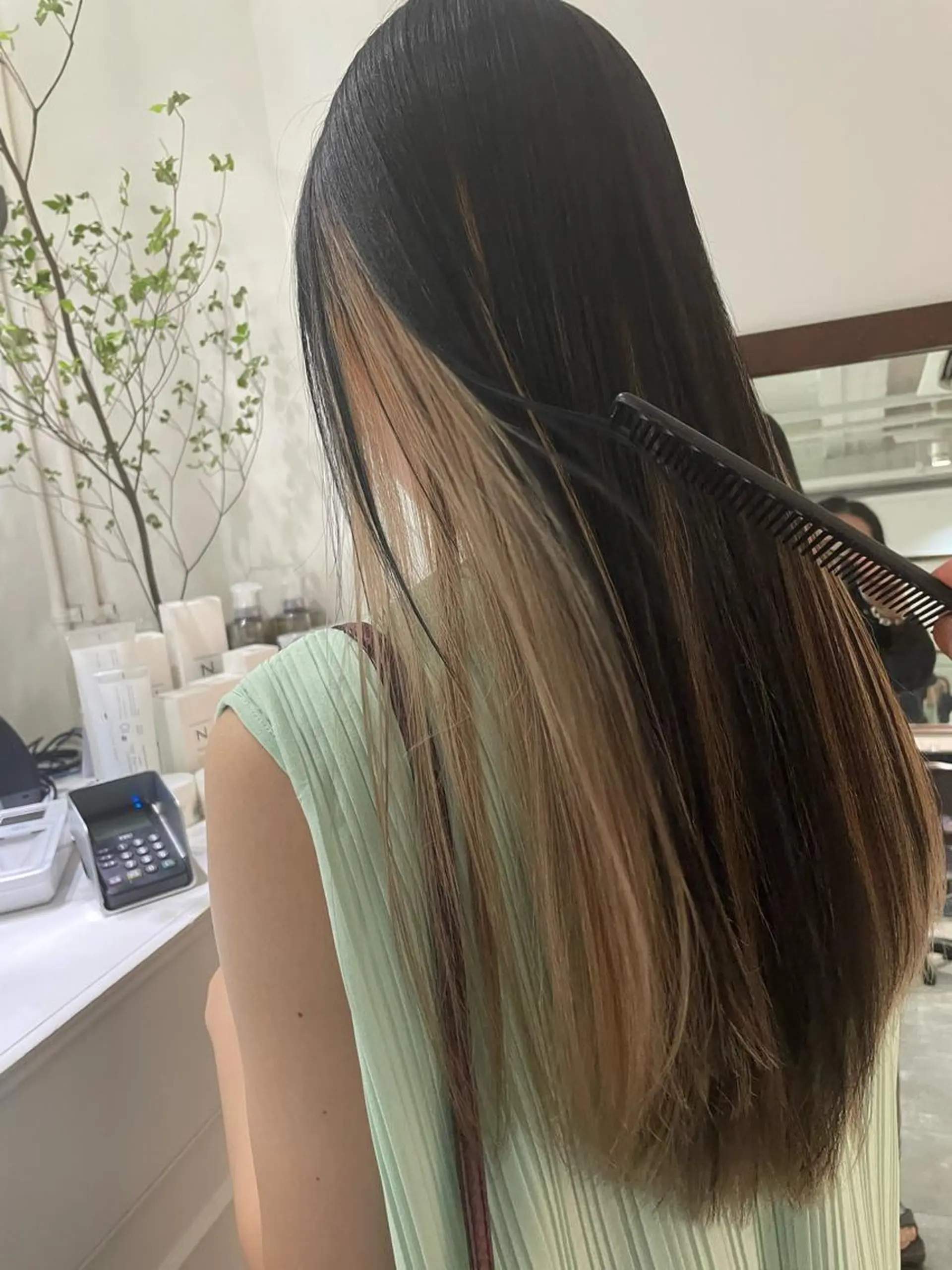 ロング カラー カット ヘアカラー トリートメント 似合わせ特化 /馬場 翼のヘアスタイル