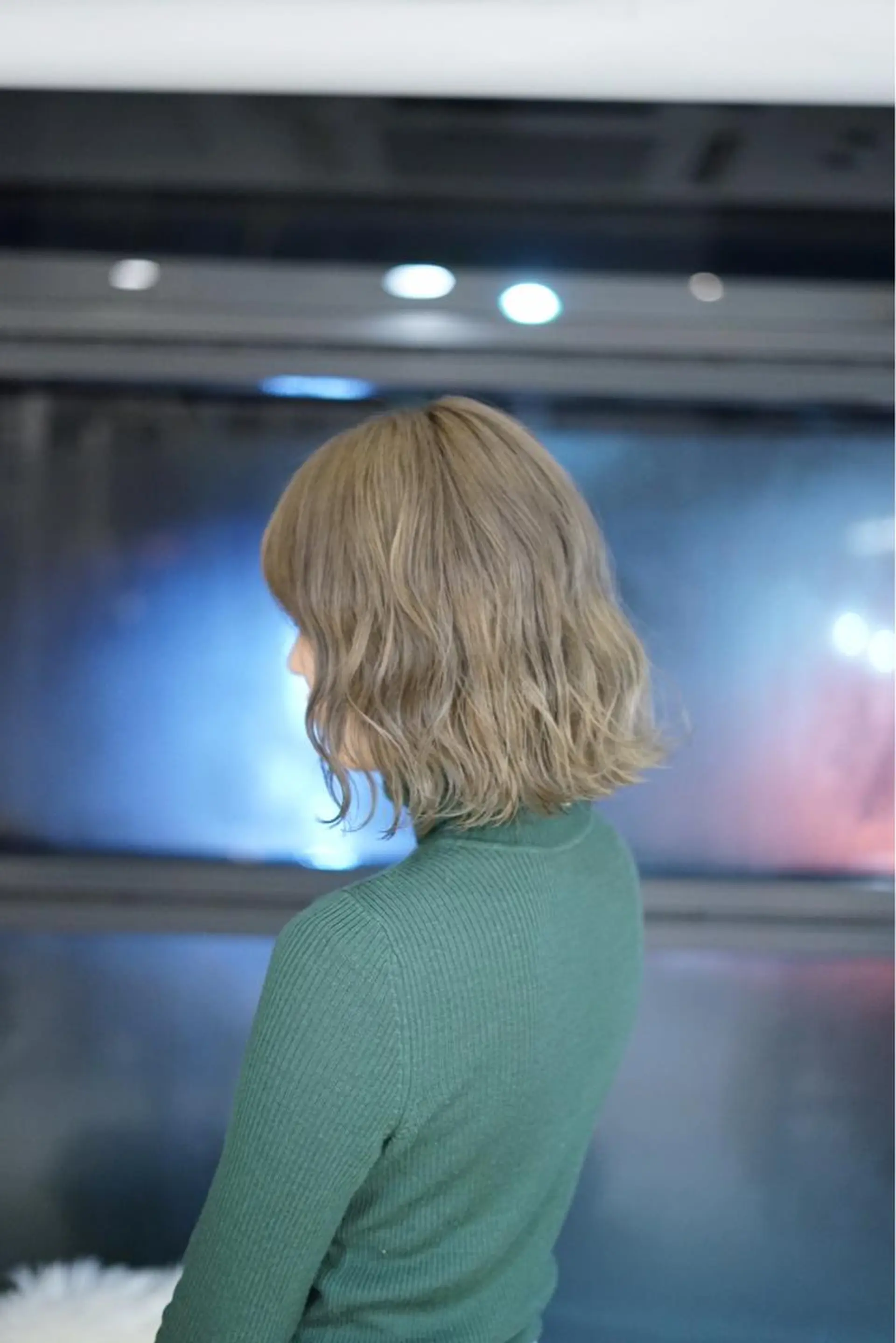 ミディアム 菅原 彩加のヘアスタイル