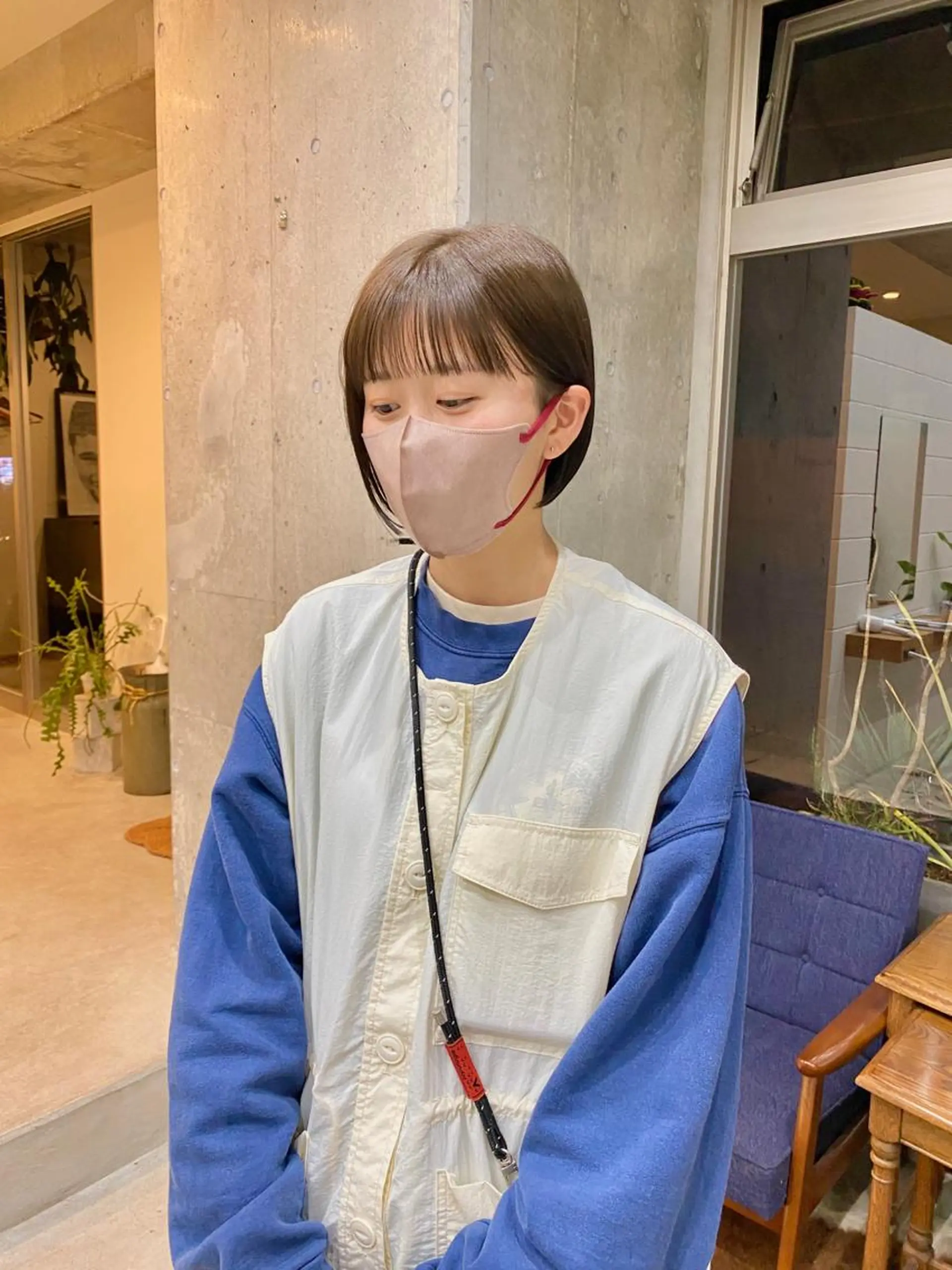 ミディアム カラー ボブ トリートメント Seymour  and    Sons所属・🌷Asuka /レイヤーカット🌷のヘアスタイル