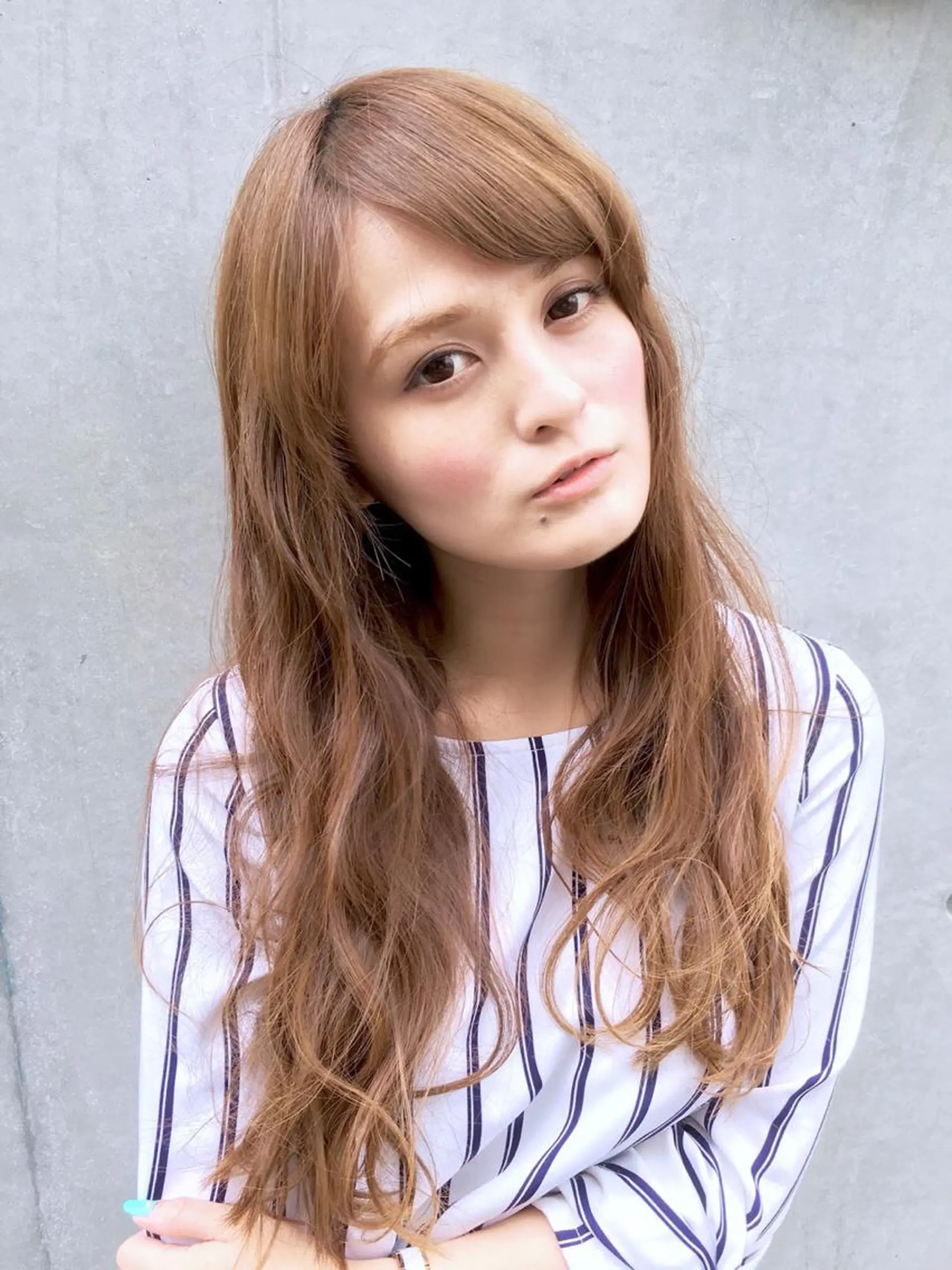 ロング カラー ✨髪質改善縮毛矯正✨ 宇田川修平のヘアスタイル