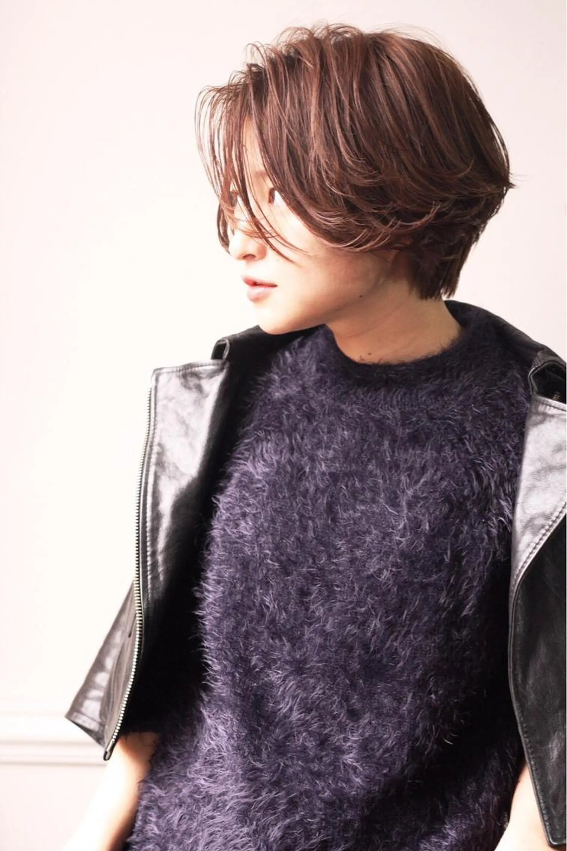 ショート ショートヘア ショート/ボブ/ 白髪染め/メンズ葛西のヘアスタイル