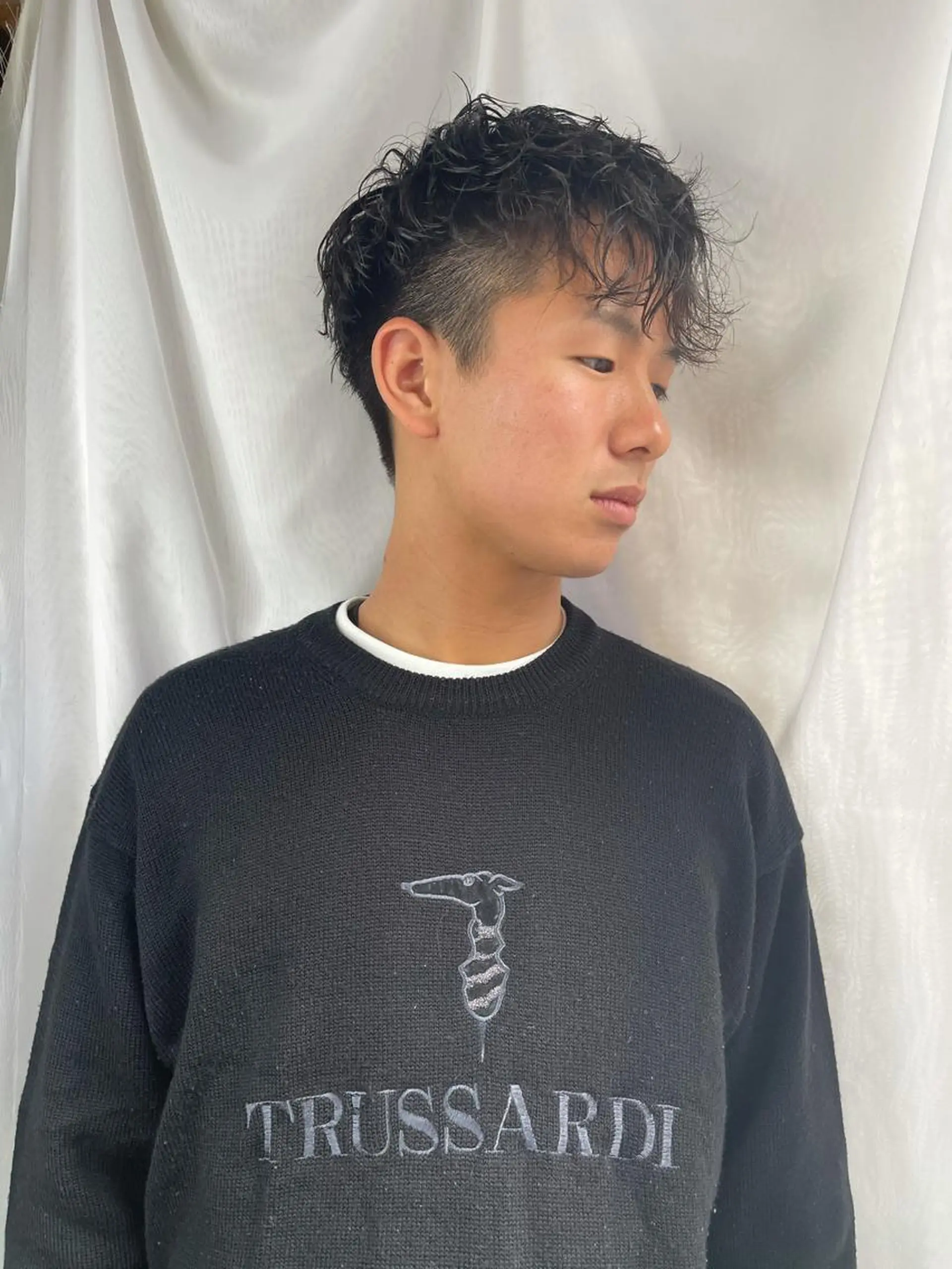 ショート カット 早瀬裕之 パーマのヘアスタイル