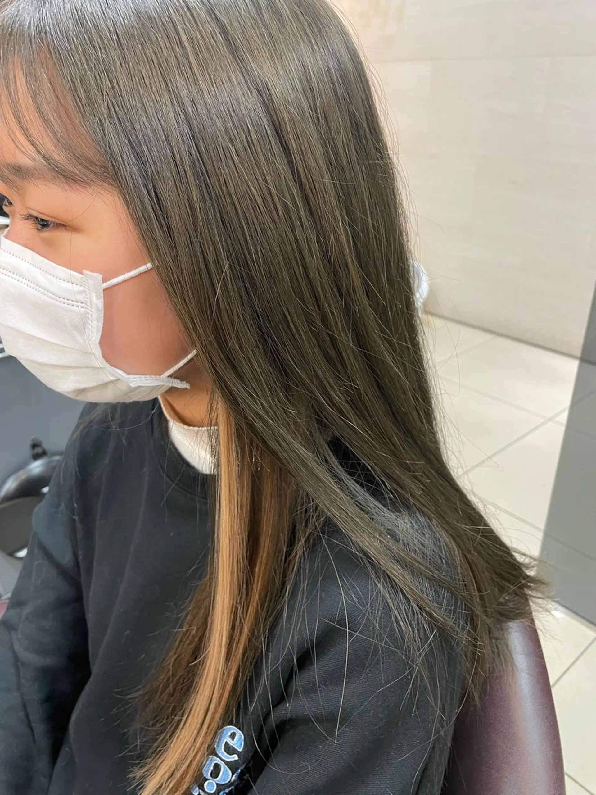 セミロング haf店長 ✂︎タカハシレン✂︎のヘアスタイル