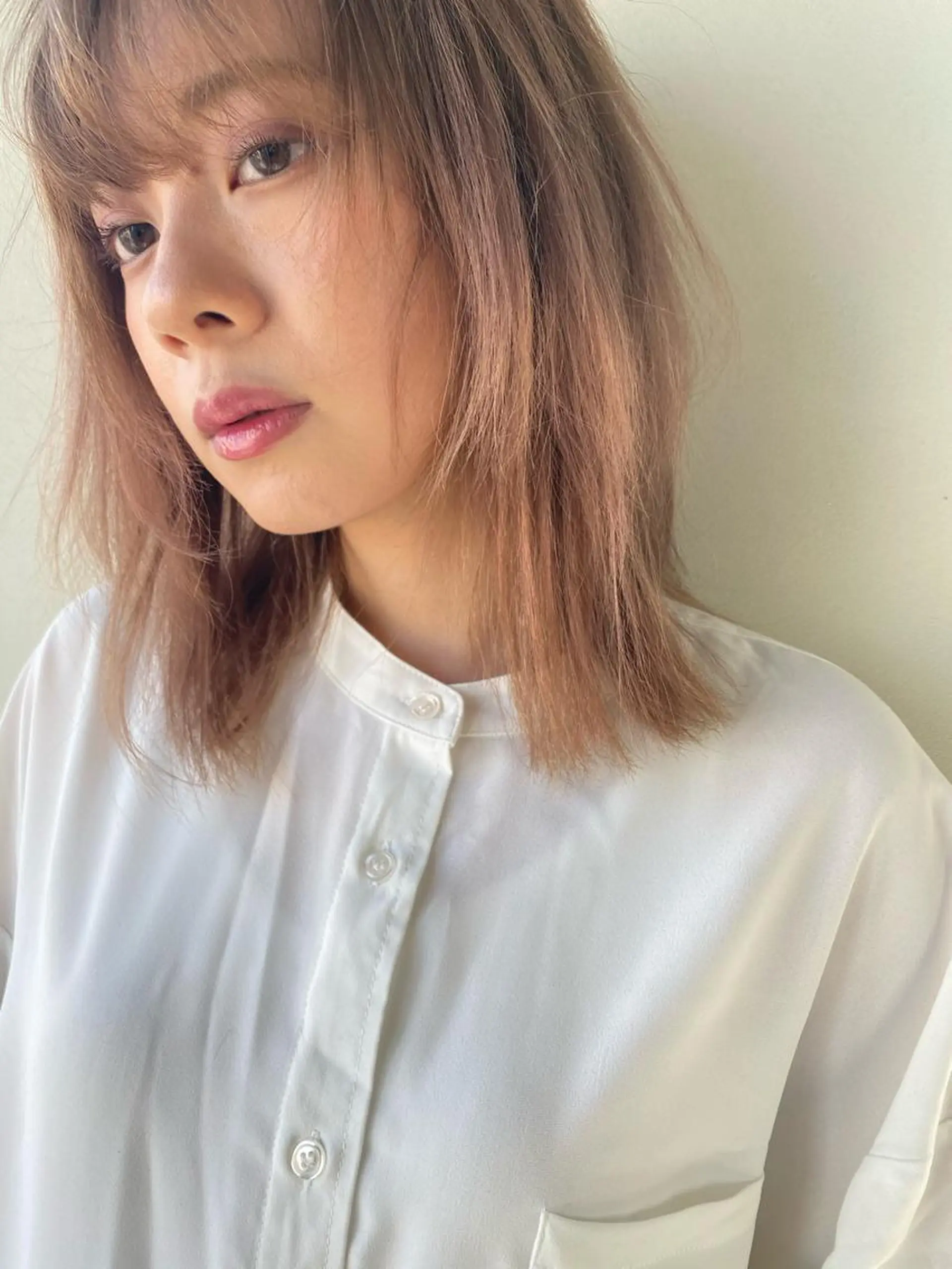 ミディアム ヘアカラー トリートメント 小澤大輔 YOLO hairのヘアスタイル