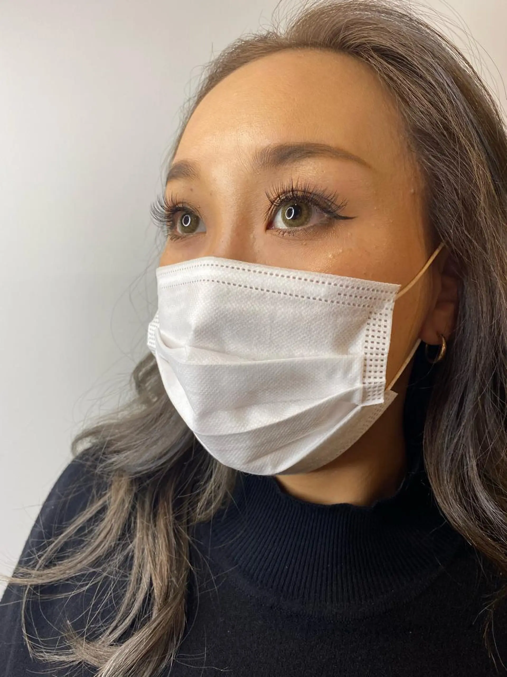 マツエク・マツパ フラットラッシュ EYELIST ERIのマツエク・マツパデザイン