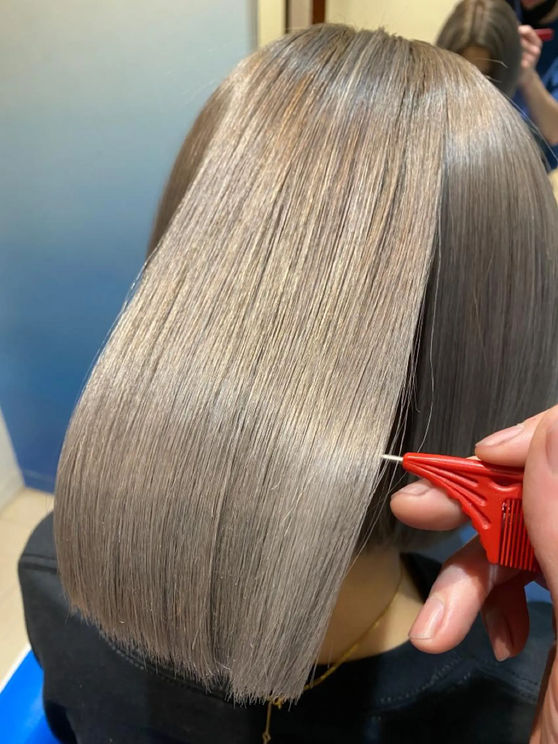 ショート カラー ヘアカラー トリートメント 🌈評価No.1🌈 艶髪カラー❌エクステのヘアスタイル