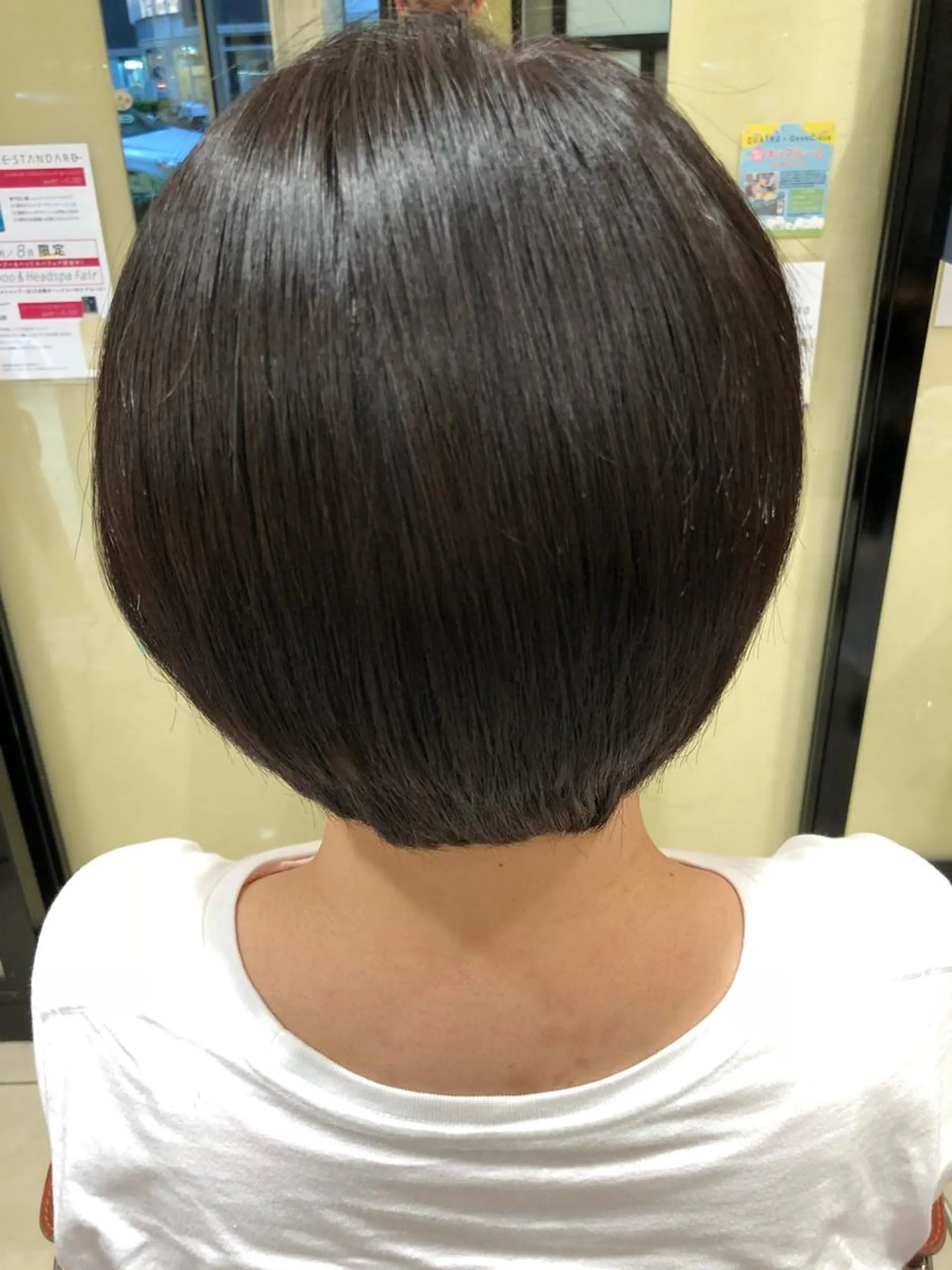 ショート 髪質改善 縮毛矯正 トリートメント 長津 健一郎のヘアスタイル