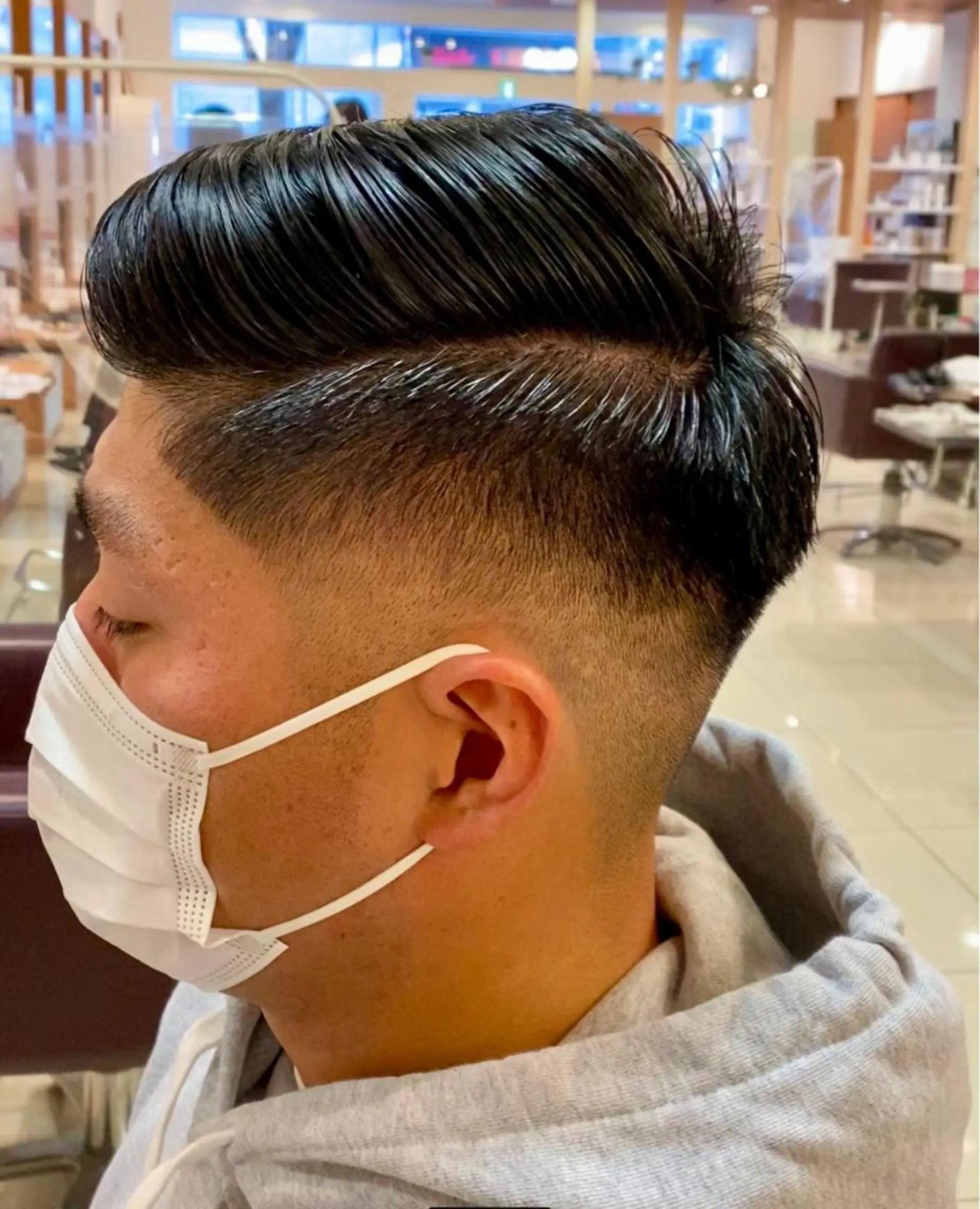 メンズ 韓国ヘア 山本勝志のヘアスタイル