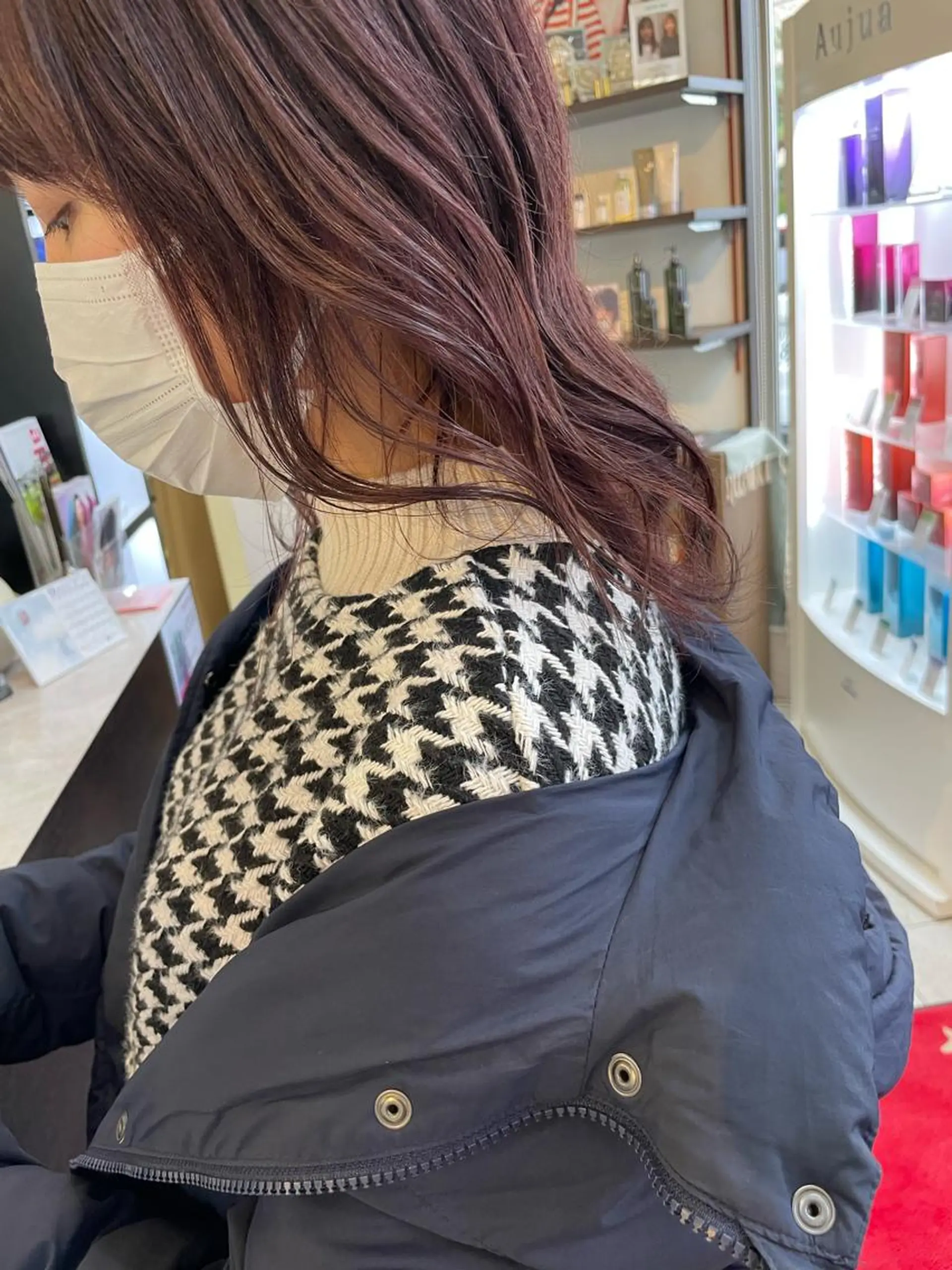 ミディアム カラー コレットヘアー 田中アヤノのヘアスタイル