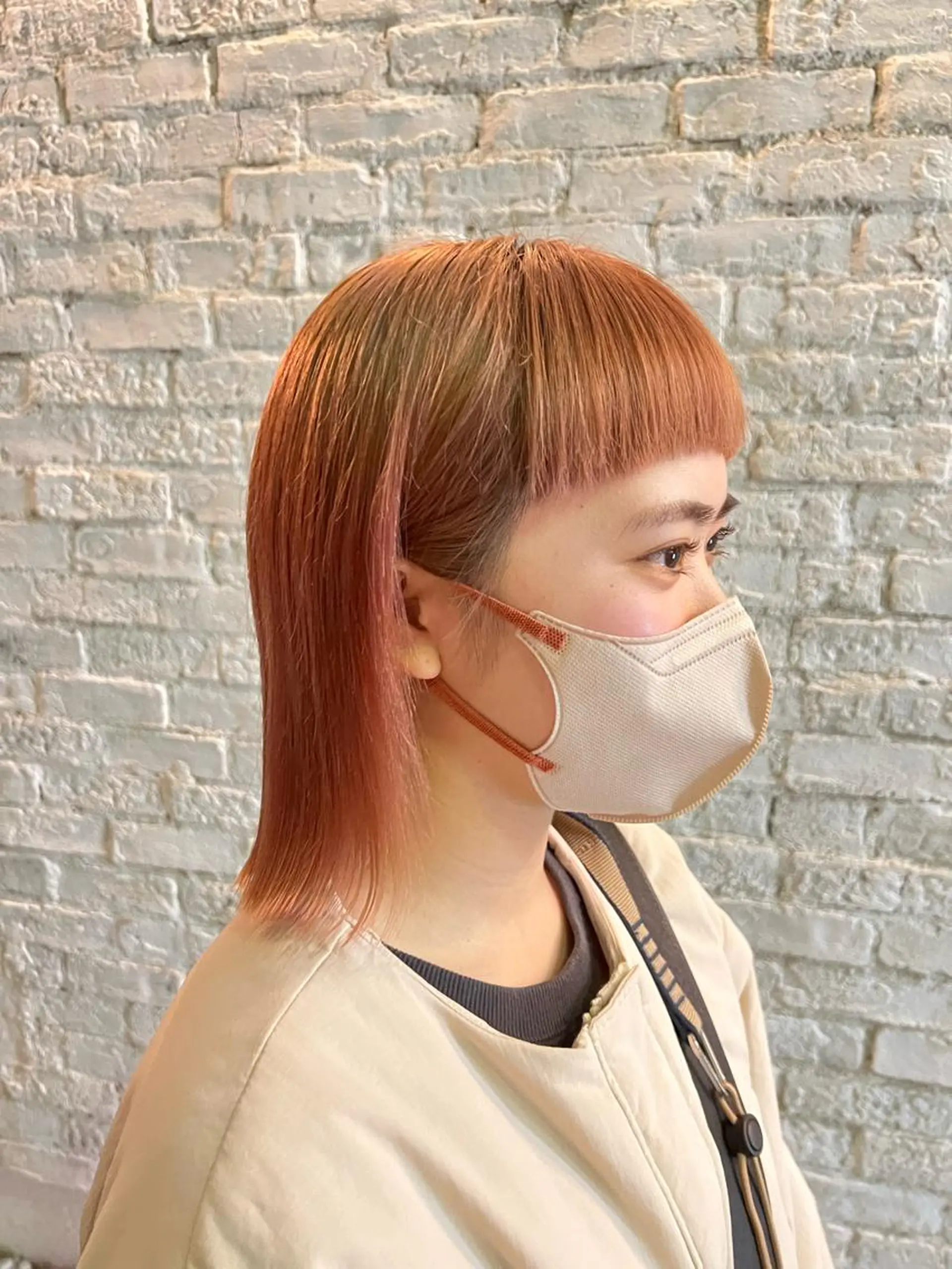 ミディアム パーマ/ボブ /レイヤー チヒロのヘアスタイル